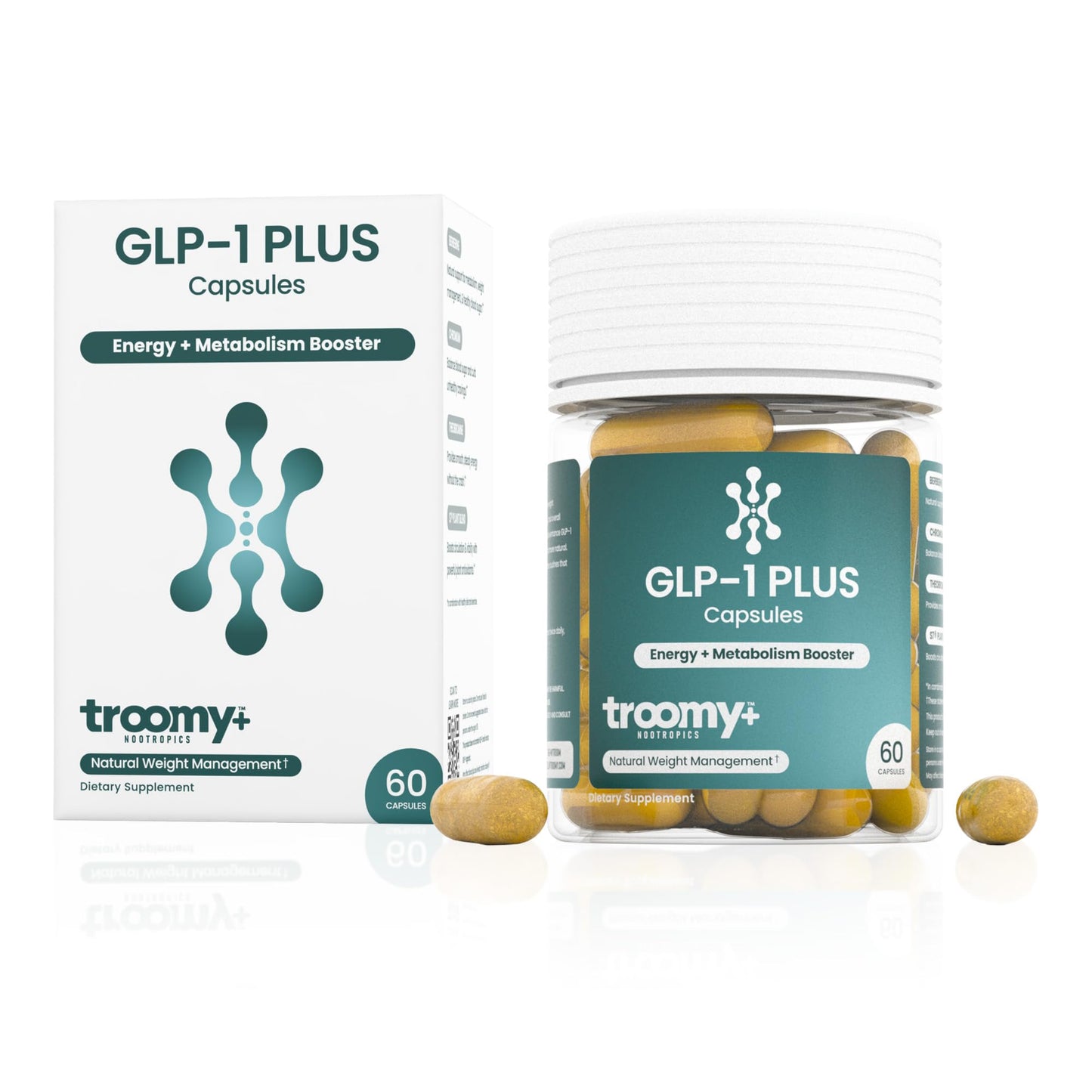 Troomy Nootropics GLP-1 Plus Supplement Capsule 60 Count