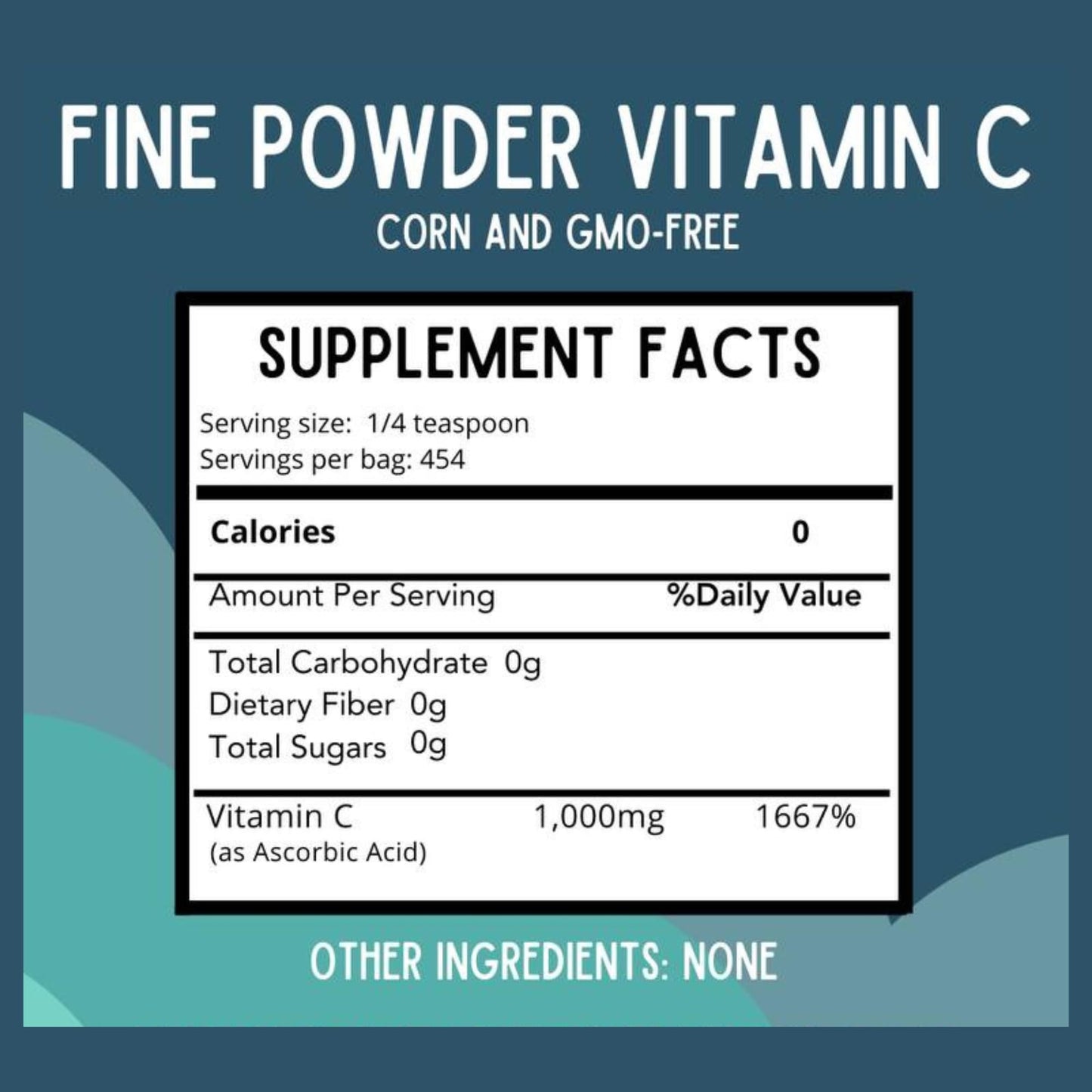 Revitalize Wellness Vitamin C Bundle, Fine Powder Vitamin C and Vitamin C Capsules, 200 Capsules