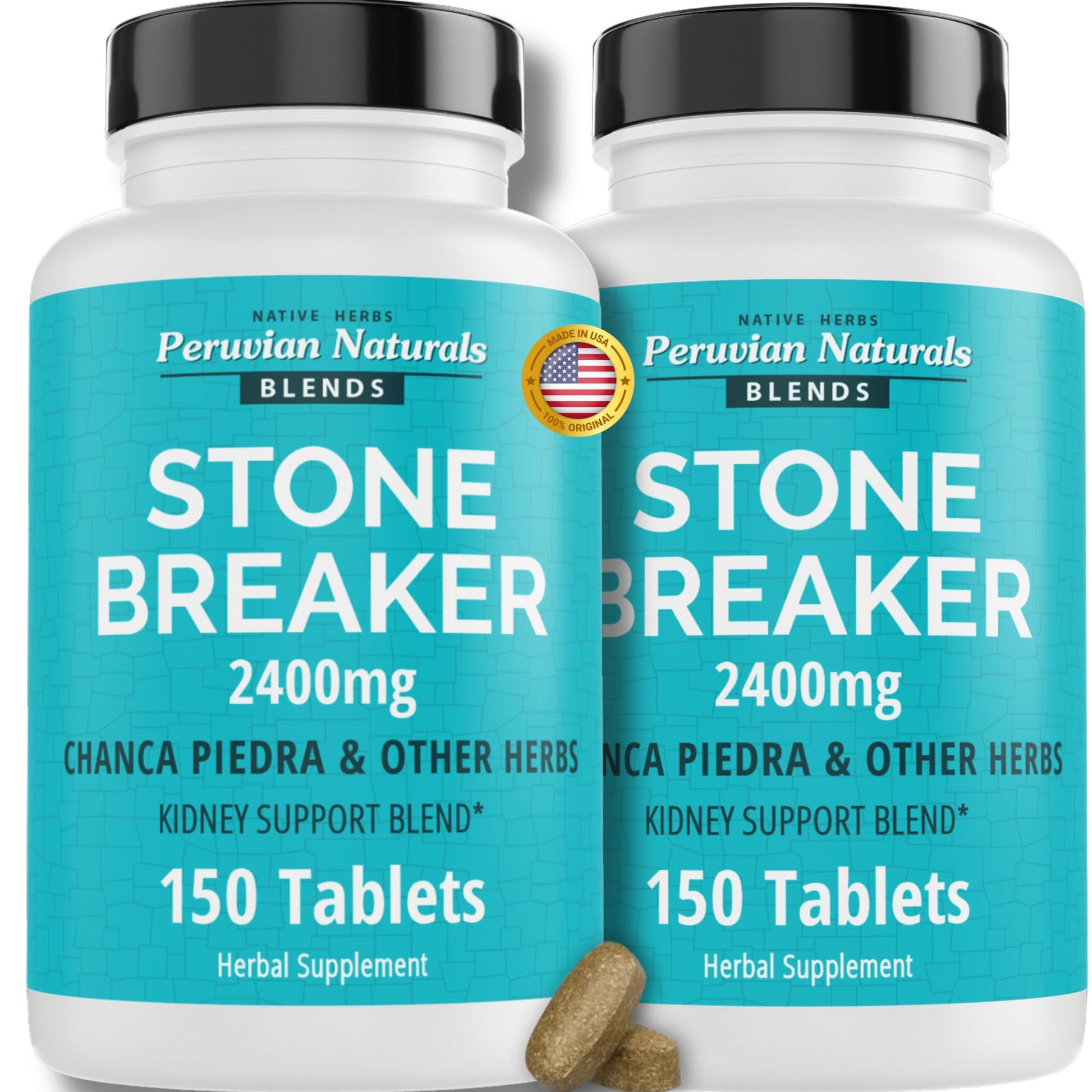 Peruvian Naturals Chanca Piedra Stone Breaker 600 Tablets