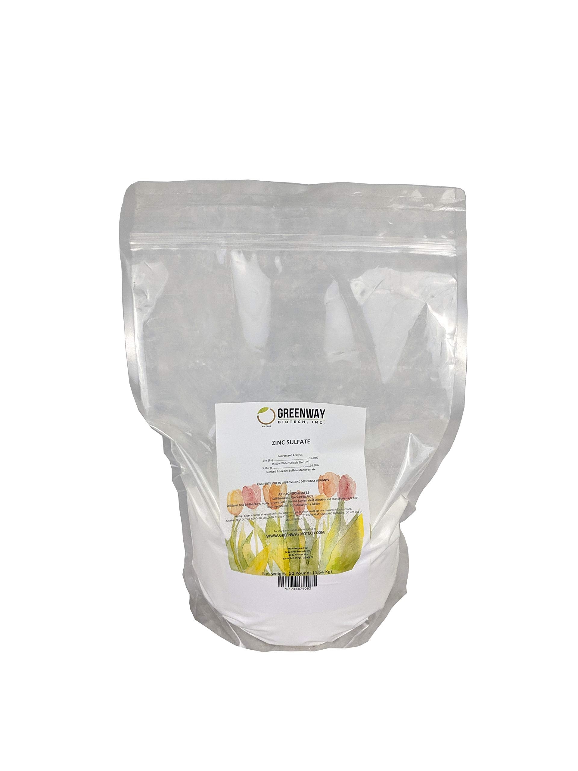 Greenway Biotech, Inc. Zinc Sulfate Powder 160