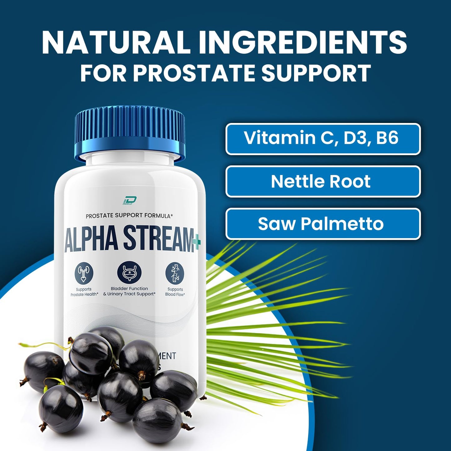 Indelo Alpha Stream AlphaStream Plus Capsule 60 Count