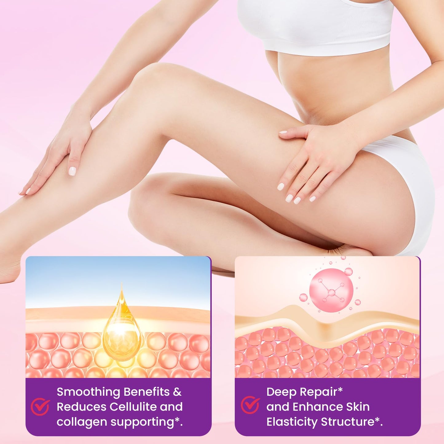 Tiyuoklop Anti Cellulite Supplement SODuline Sculpting Capsules with French Melon SOD & Phyto Beadlets, 60 Capsules