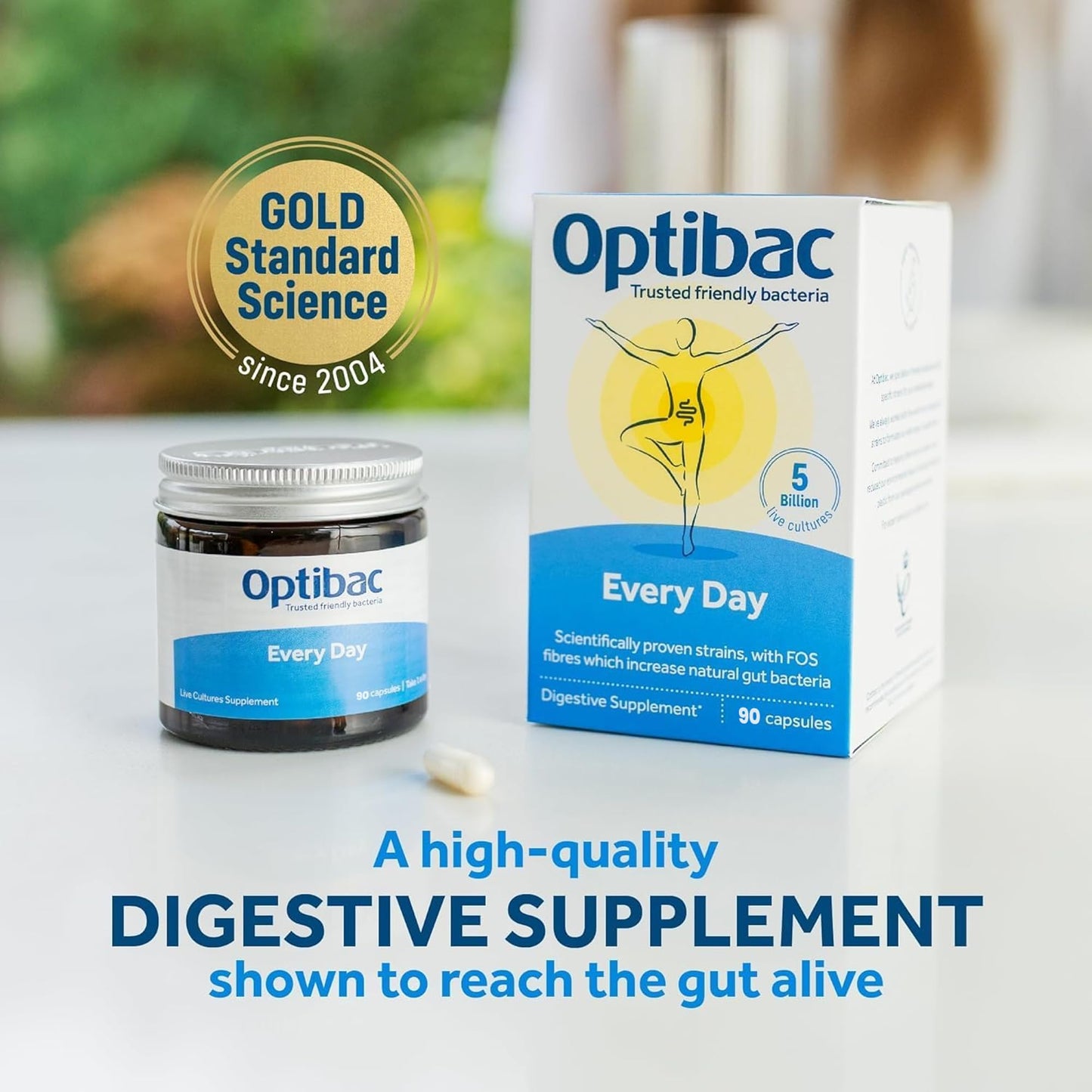 Optibac Probiotics for Digestive Health 90 Capsules