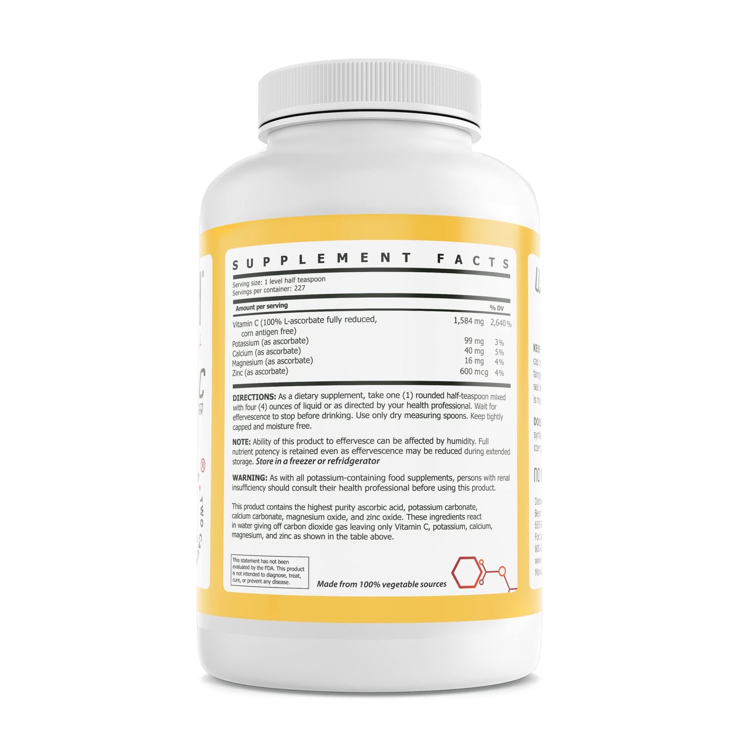 Beyond Health Vitamin C Buffered Powder, 16 Ounce