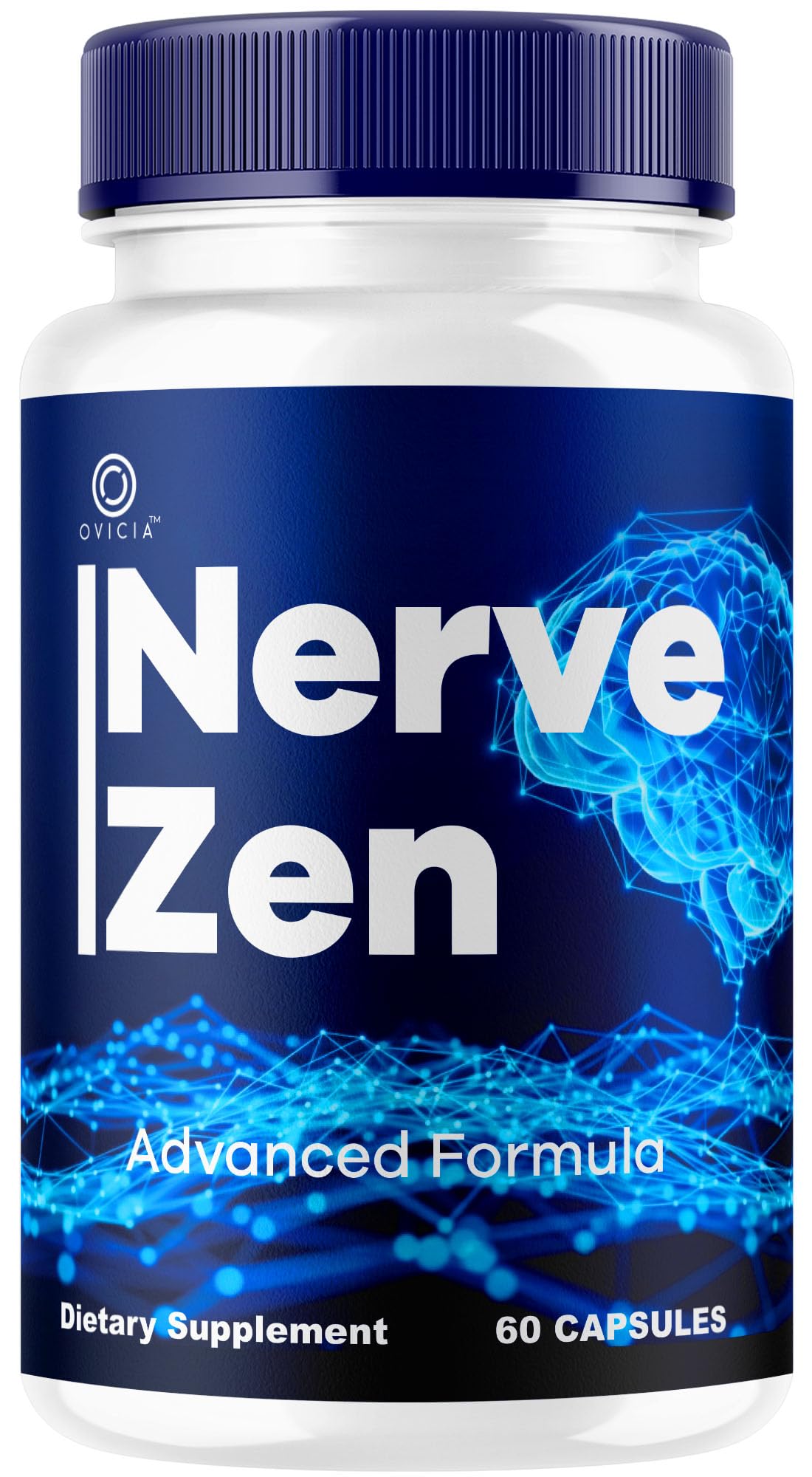 OVICIA NerveZen Advanced Formula Capsules 60 Count