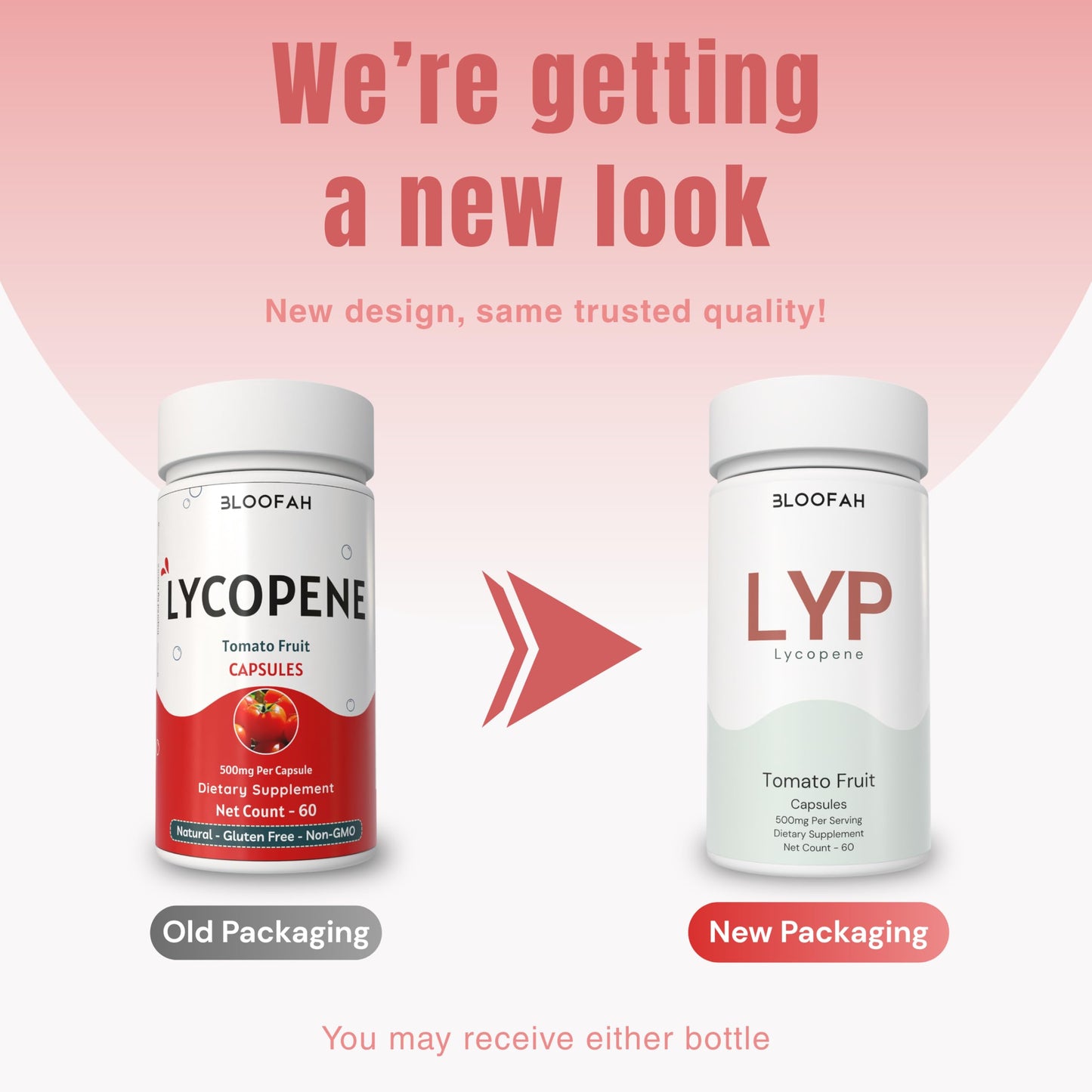 Bloofah Lycopene Supplement Capsule 60 Count