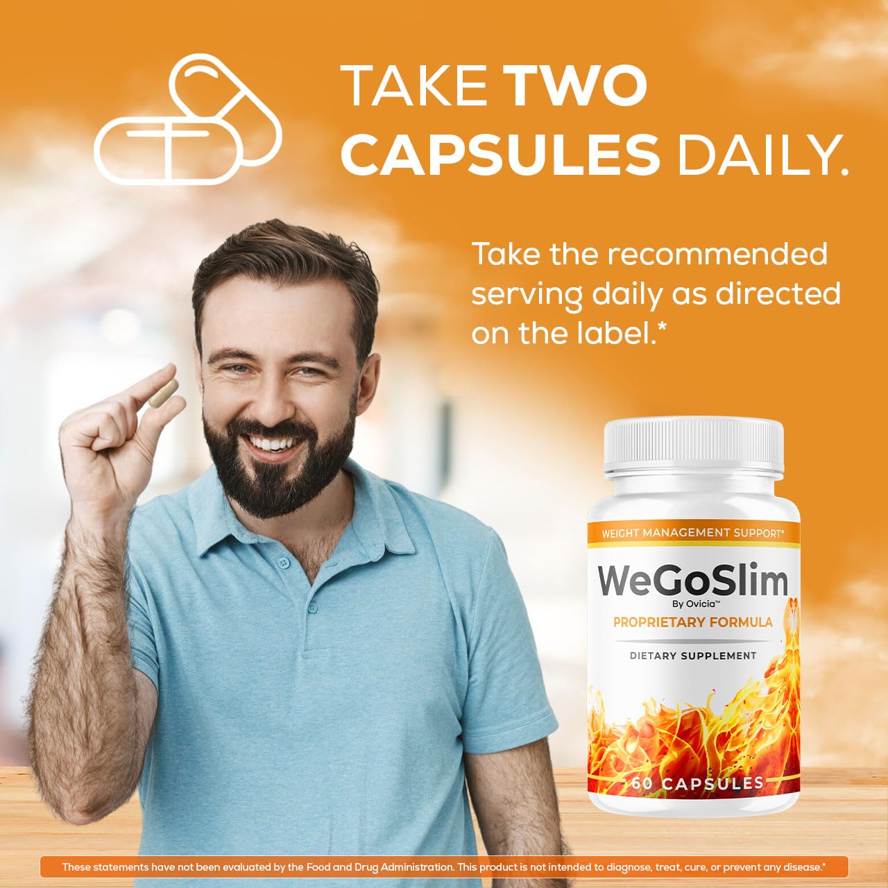 OVICIA WeGoSlim Capsules 60 Count