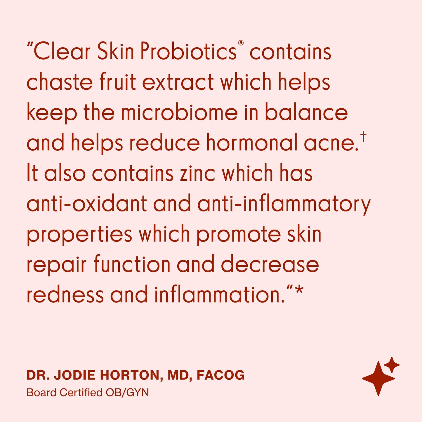 Love Wellness Clear Skin Probiotic Capsules 30 Count