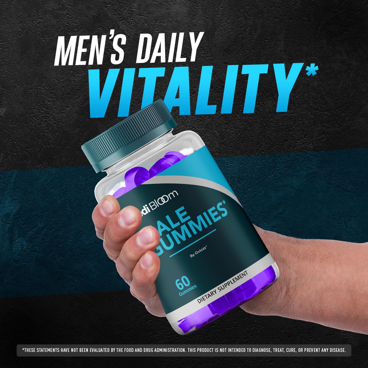 OVICIA Medibloom Male Gummies 120 Gummies