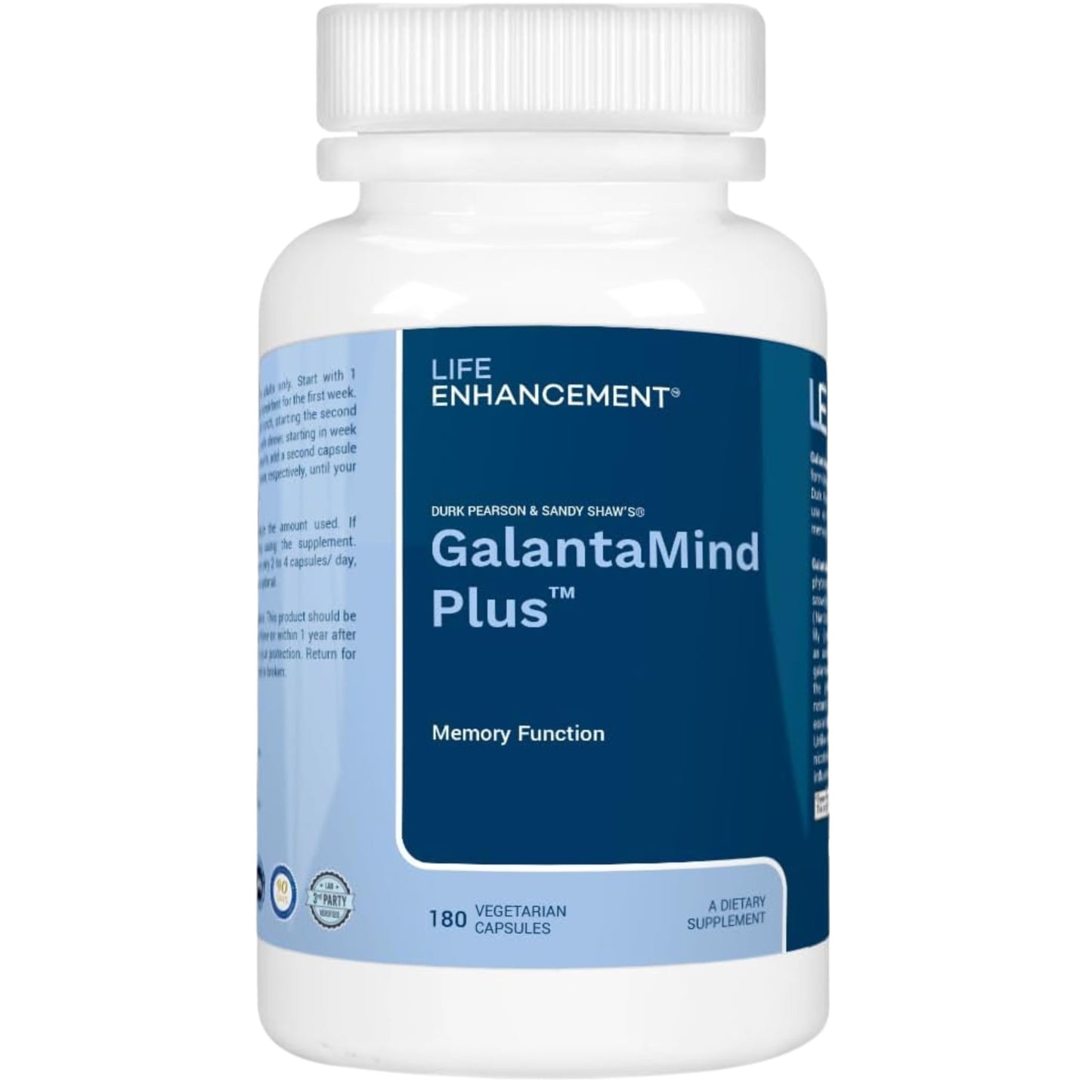 Life Enhancement Galantamind Brain Supplement for Memory and Focus Capsule 1 Count