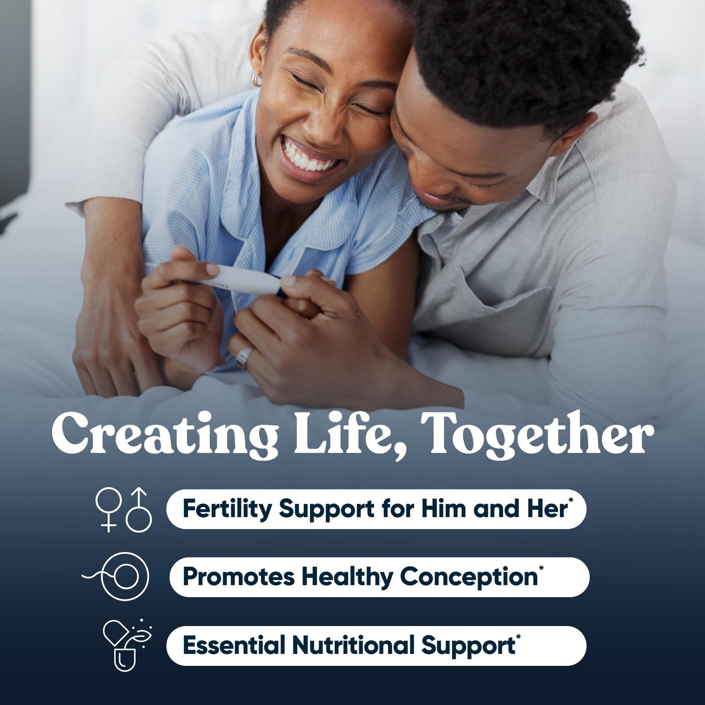 Eu Natural Conception for Her & Conception for Him Bundle Capsules, 120 Count