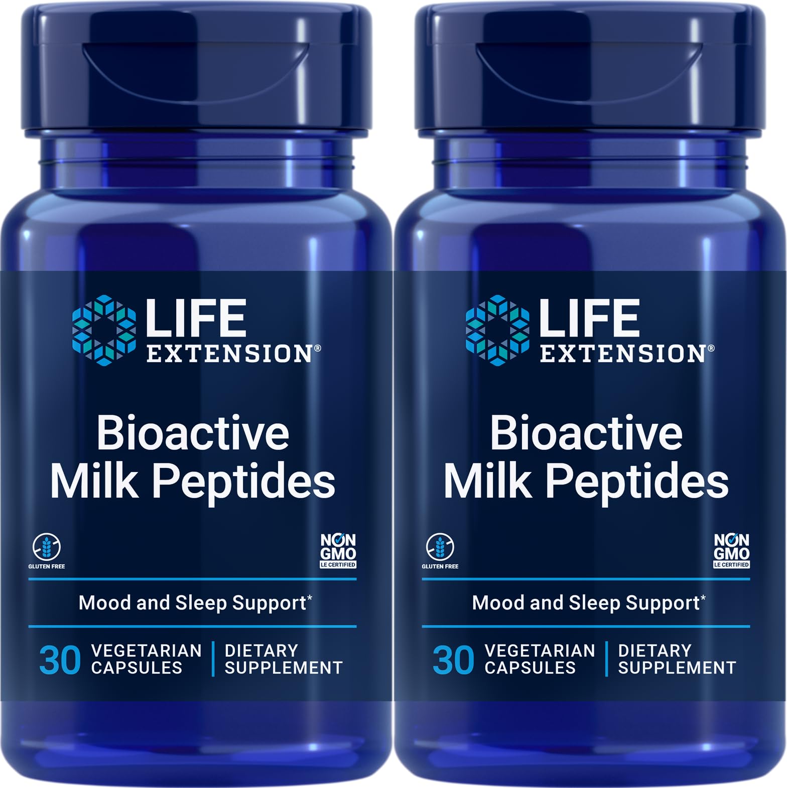 Life Extension Bioactive Milk Peptides, 60 Capsules