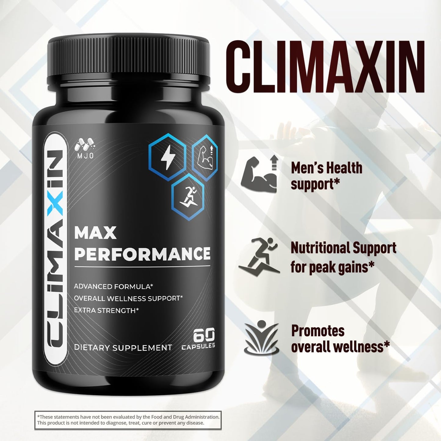 MJO Climaxin Capsules, 120 Capsules