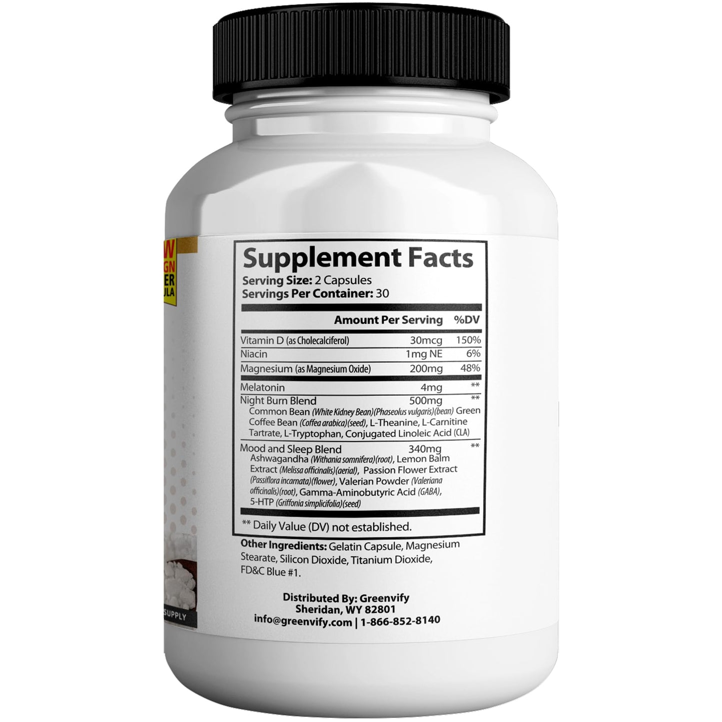 Nagano Trim Burner Powerful Formula Anabolic Recovery 180 Capsules