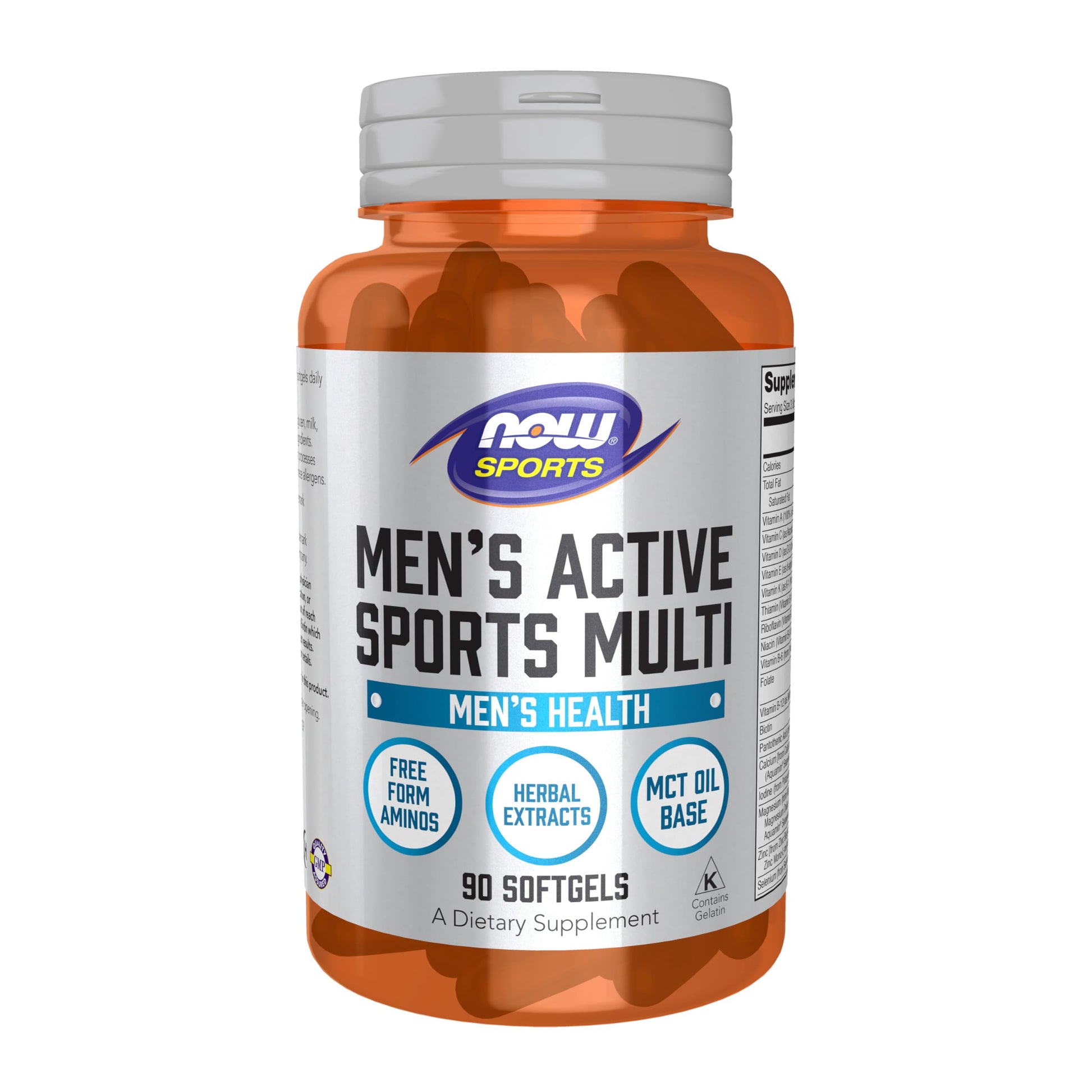 NOW Foods Men's Extreme Sports Multi Softgels 90