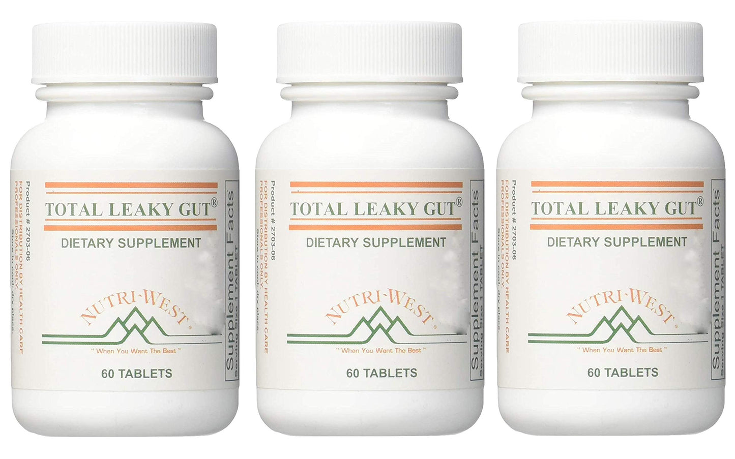 Nutri-West Total Leaky Gut 180 Tablets