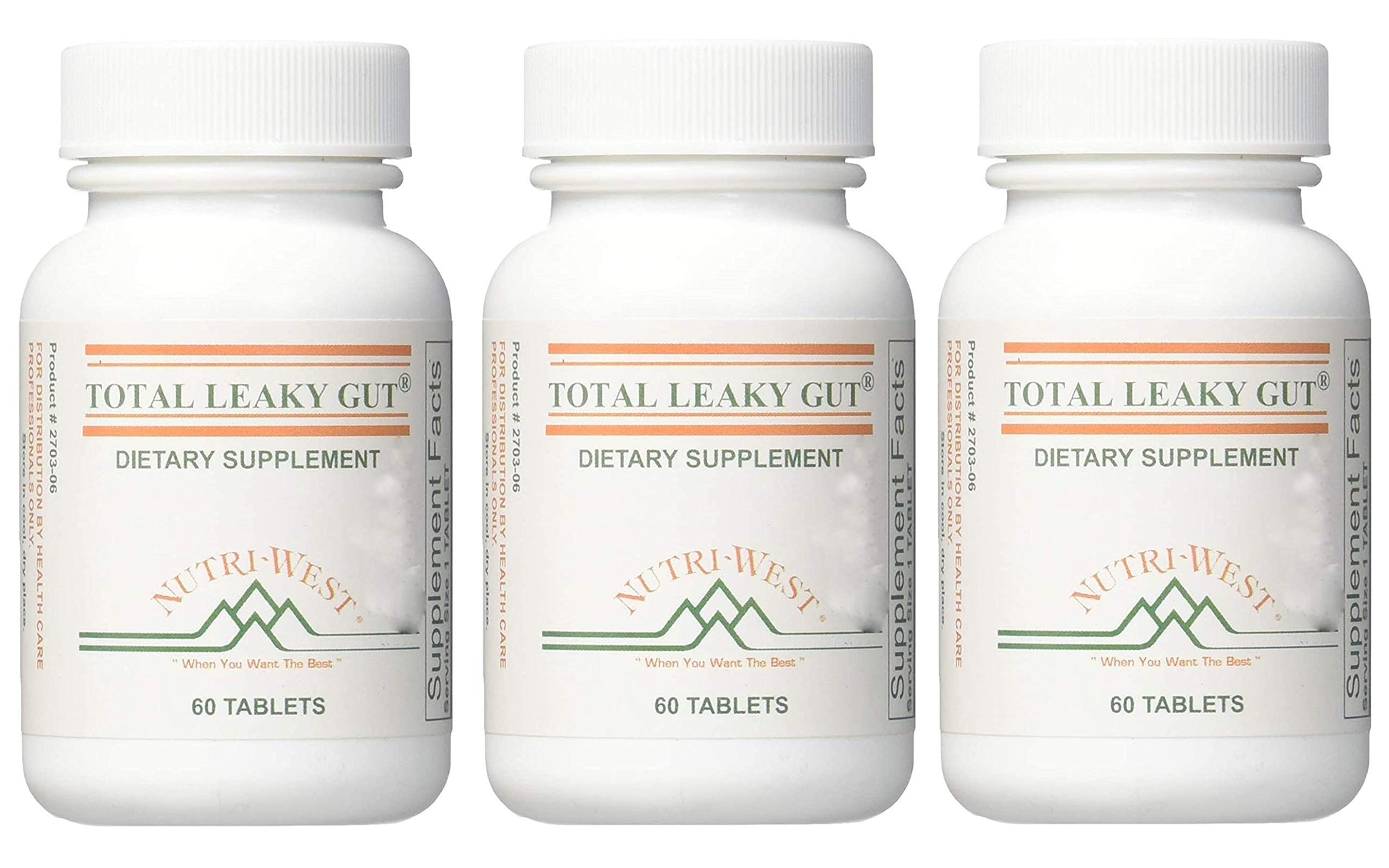 Nutri-West Total Leaky Gut 180 Tablets