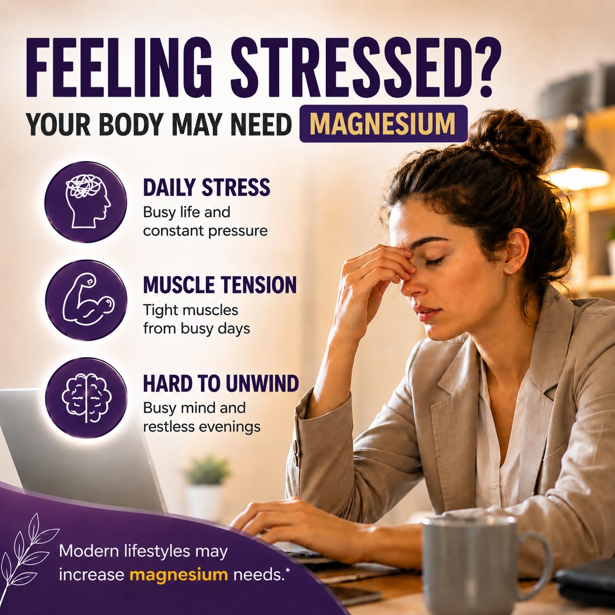 FedererSeth Magnesium Glycinate Gummies 500mg with Zinc for Women & Men, Supports Calm, Muscle Relaxation & Daily Stress Relief, High Absorption Chelated Magnesium, Zero Added Sugar, 120 Gummies