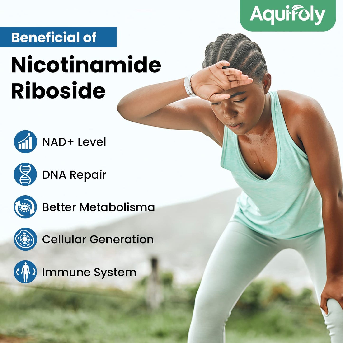 Aesticum Liposomal Nicotinamide Riboside Supplement 2000 mg with TMG and Pterostilbene for Maximum Absorption, Superior to NAD, Boosting NAD+, Cellular Energy, and Age Defense, 60 Softgels