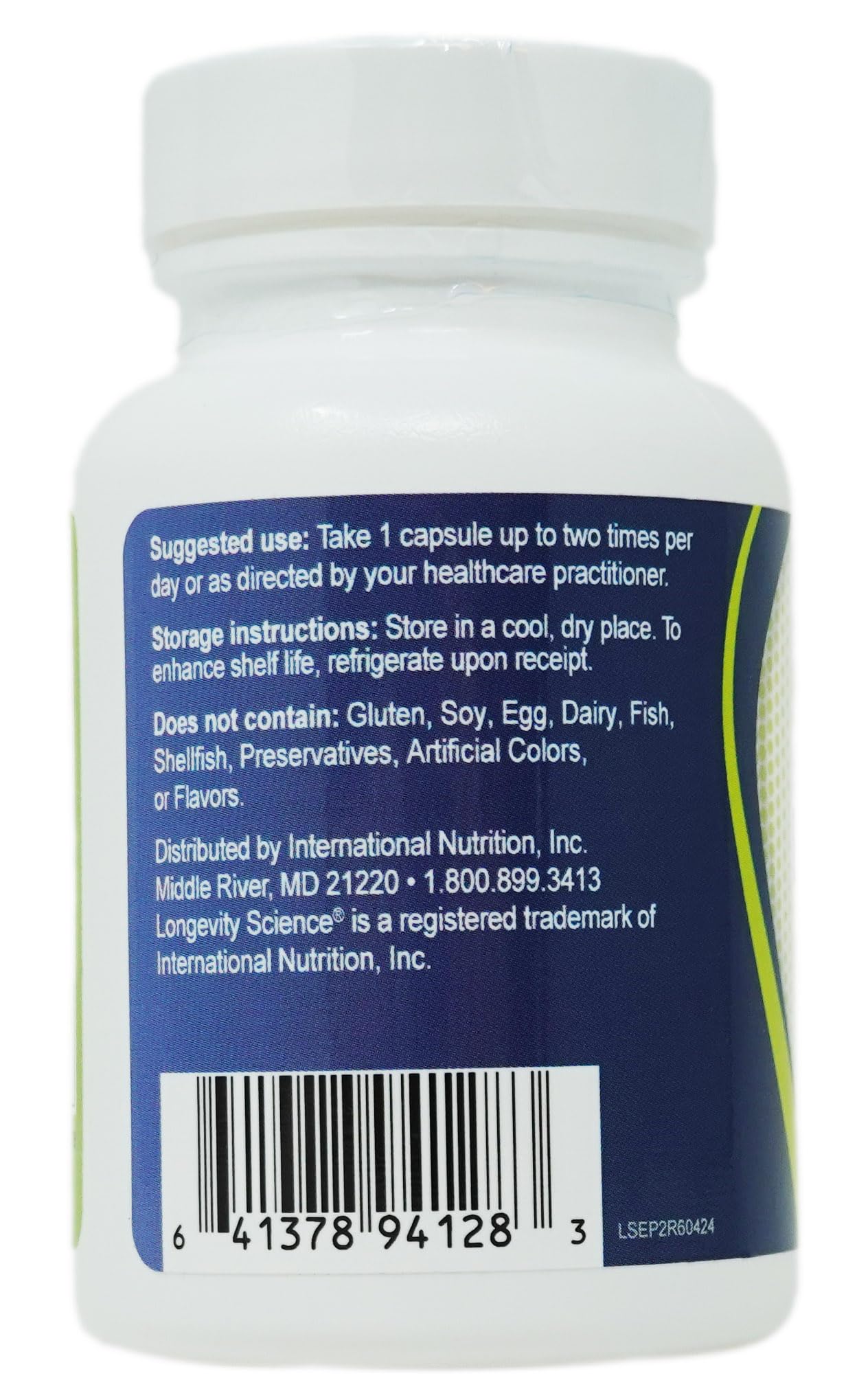 Longevity Longevity Science Advanced Enteropro Capsule, Powder 1