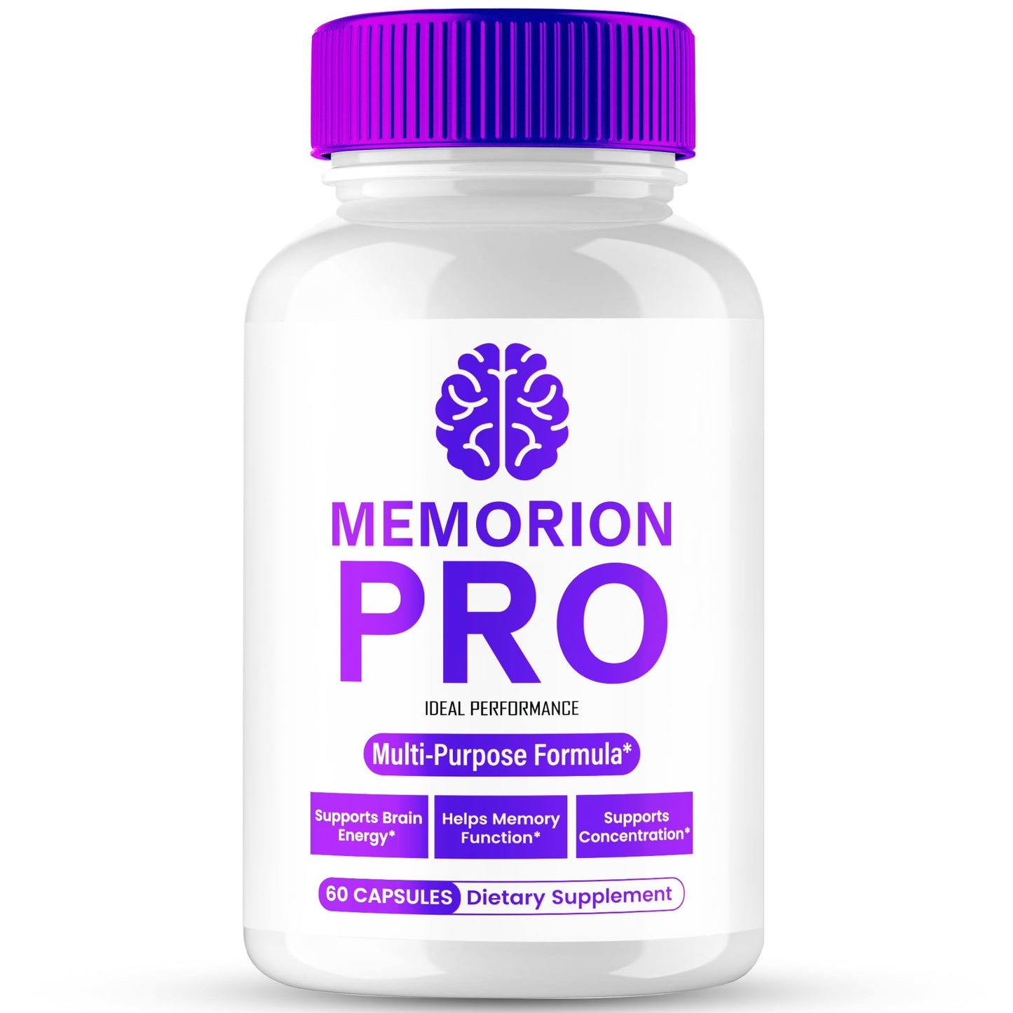 IDEAL PERFORMANCE Memorion Pro Premium Capsules, 60 Capsules