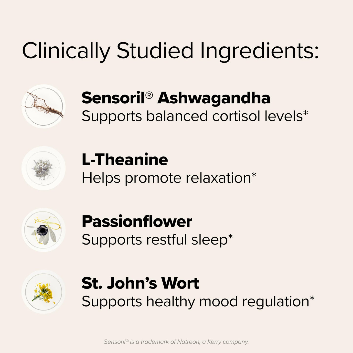 O Positiv FLO Daily Calm & Relaxation – Daily Support for Healthy Cortisol Levels & Stress Management – With Clinically-Studied Doses of Sensoril® Ashwagandha, L-Theanine & St. John’s Wort, 60 Capsules