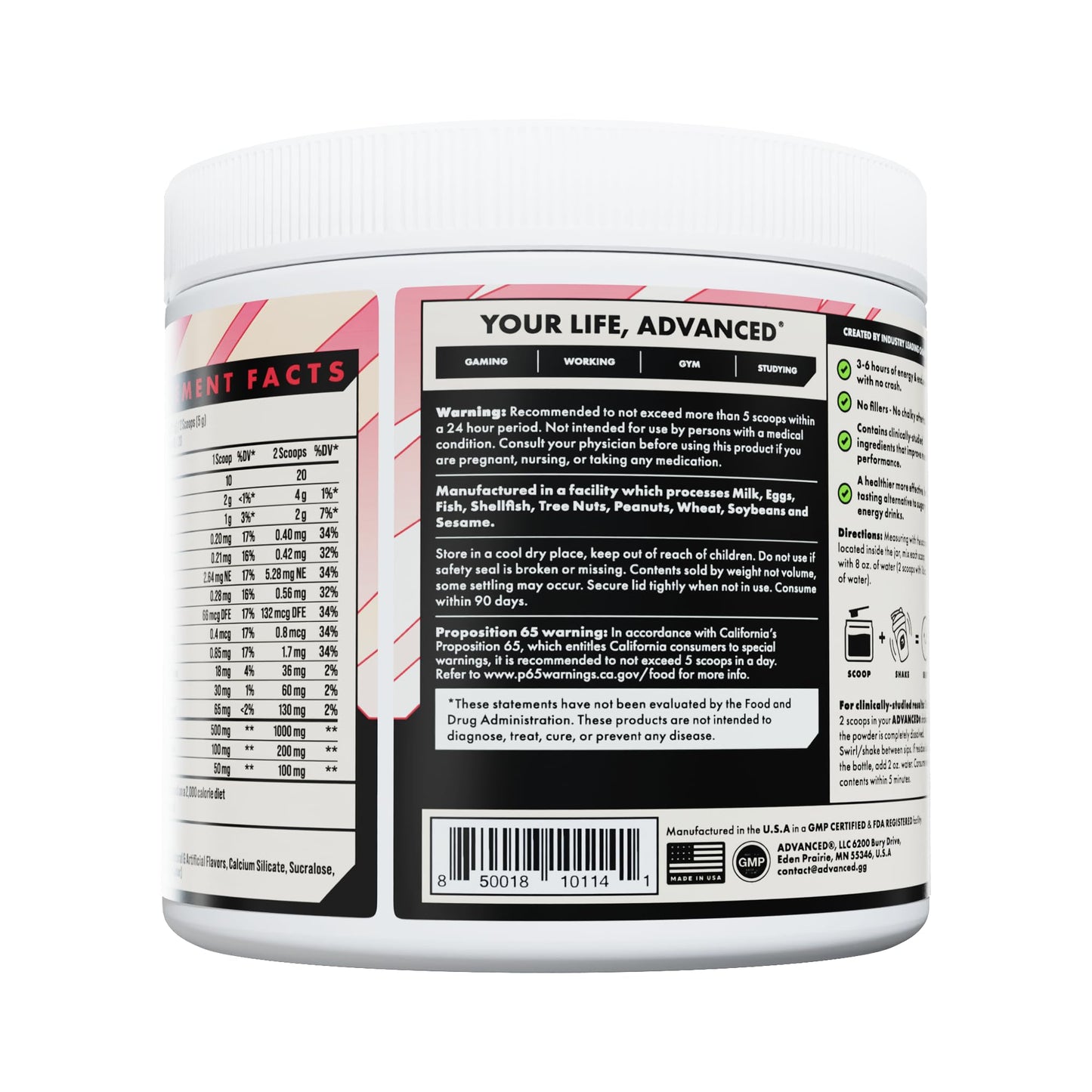 Advanced Energy Powder 4.58 oz