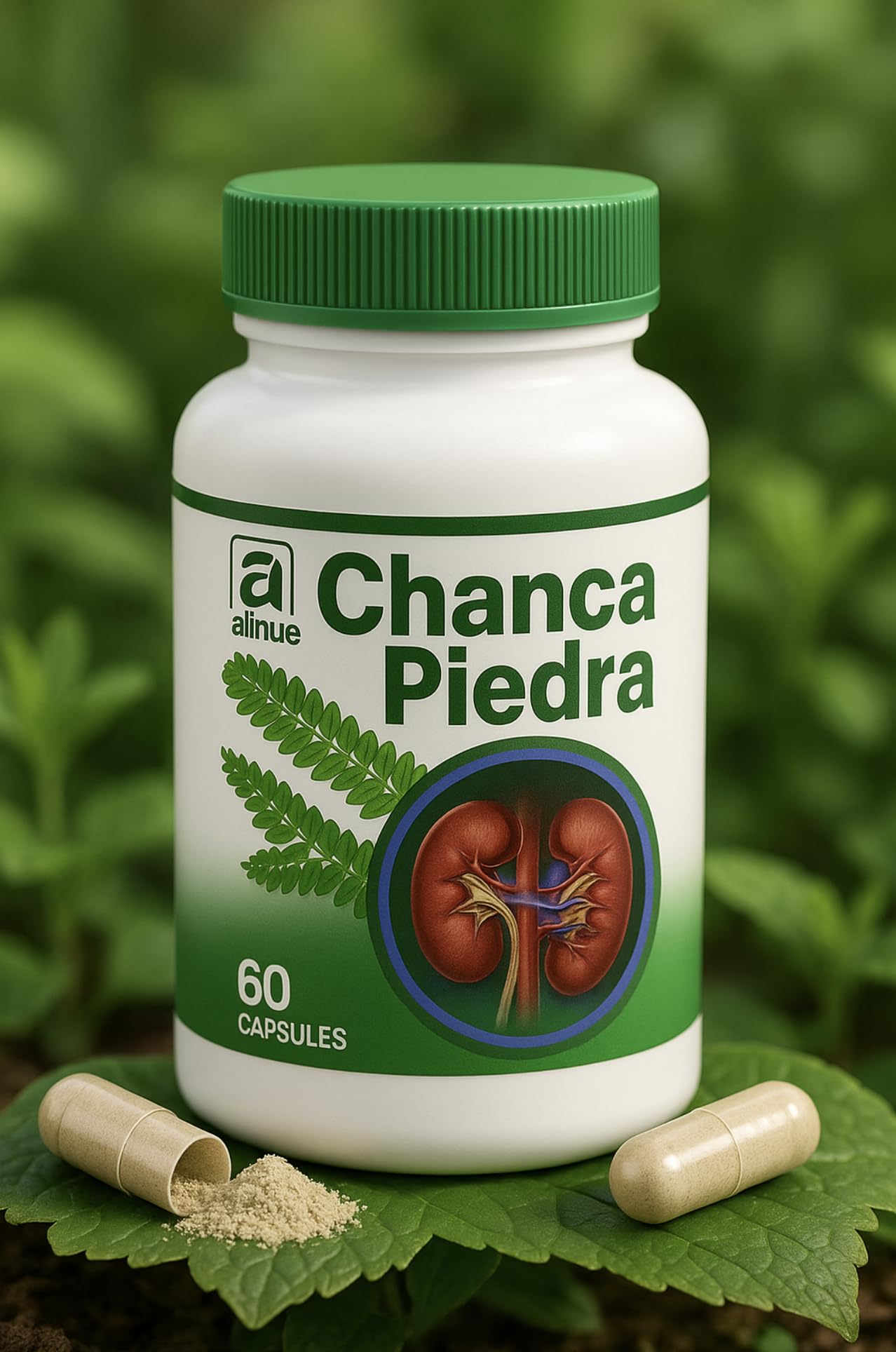 Generic Chanca Piedra with Phyllanthus Niruri Herb Extract Capsules, 60 Count