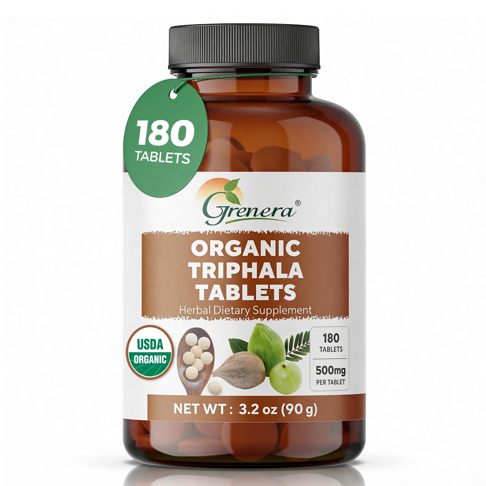 Grenera Triphala Tablets 180 Count
