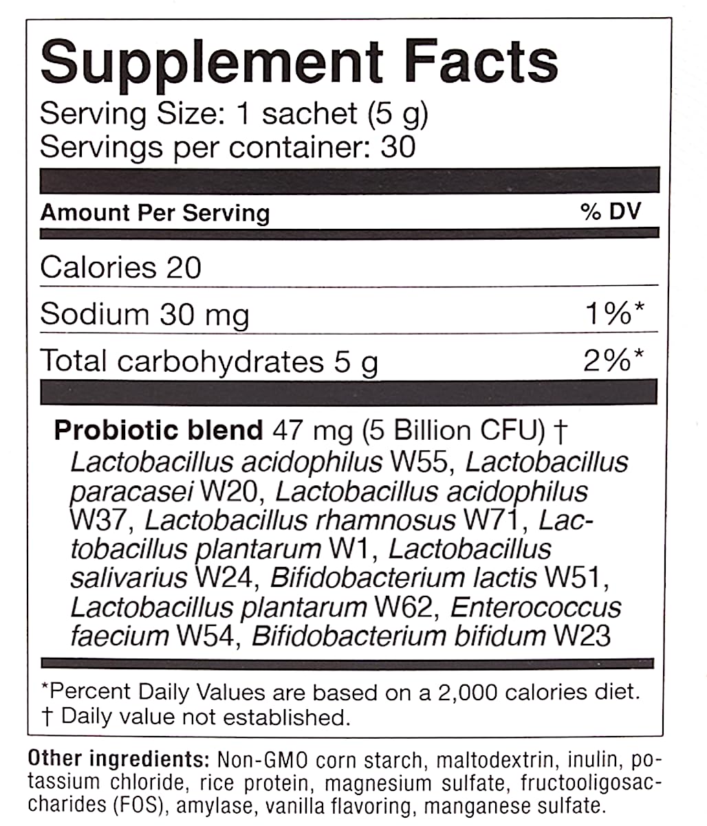 OMNi BiOTiC AB 10 Clinically Tested Restorative Probiotic Powder 5.3 Ounce