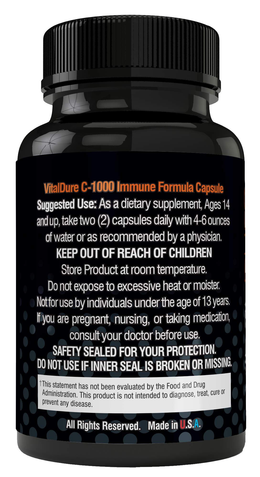 VitalDURE C1000 Capsule 60 Count
