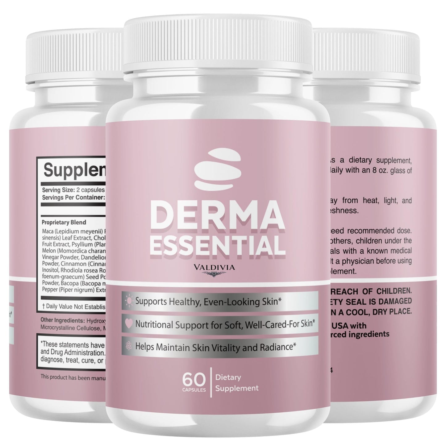 Valdivia DermaEssentials Capsules 180 Capsules