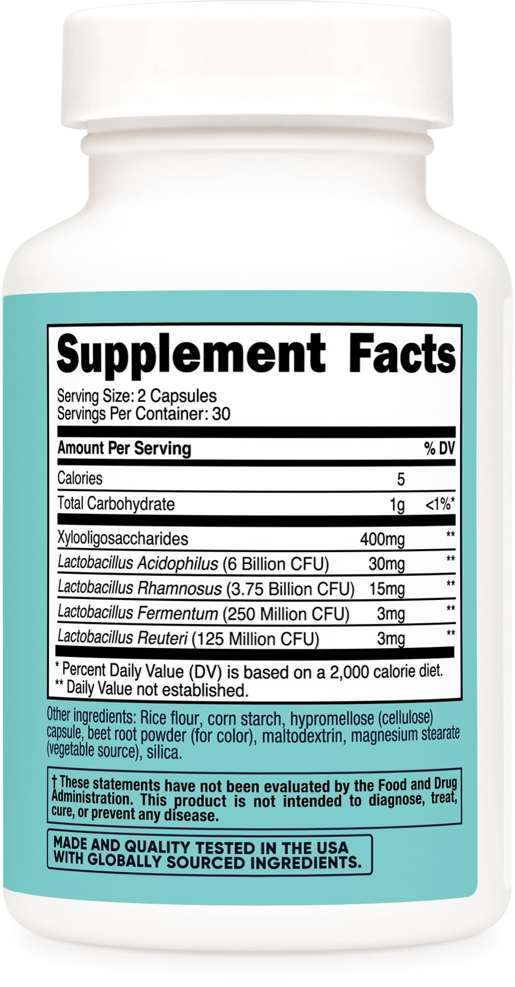Nutricost Vaginal Probiotic for Women (10 Billion CFU) 60 Capsules