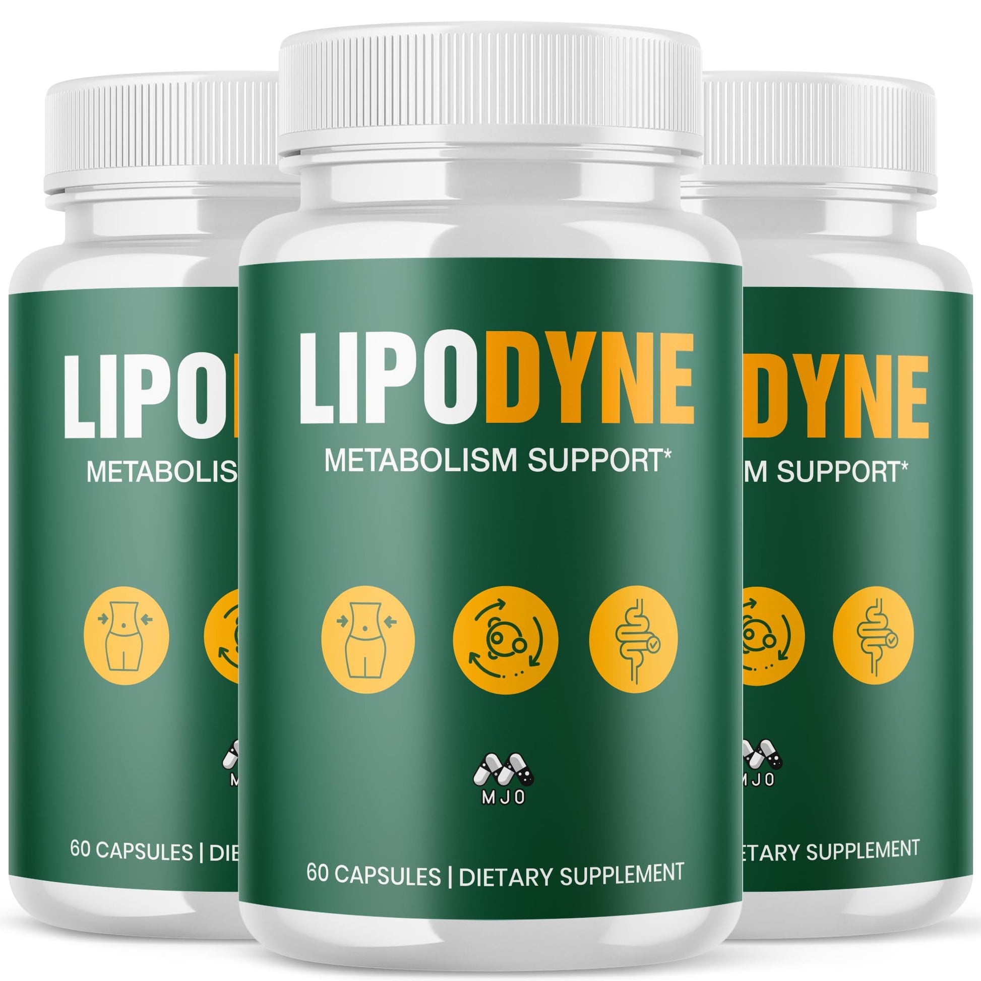 MJO LipoDyne Capsules, 180 Capsules