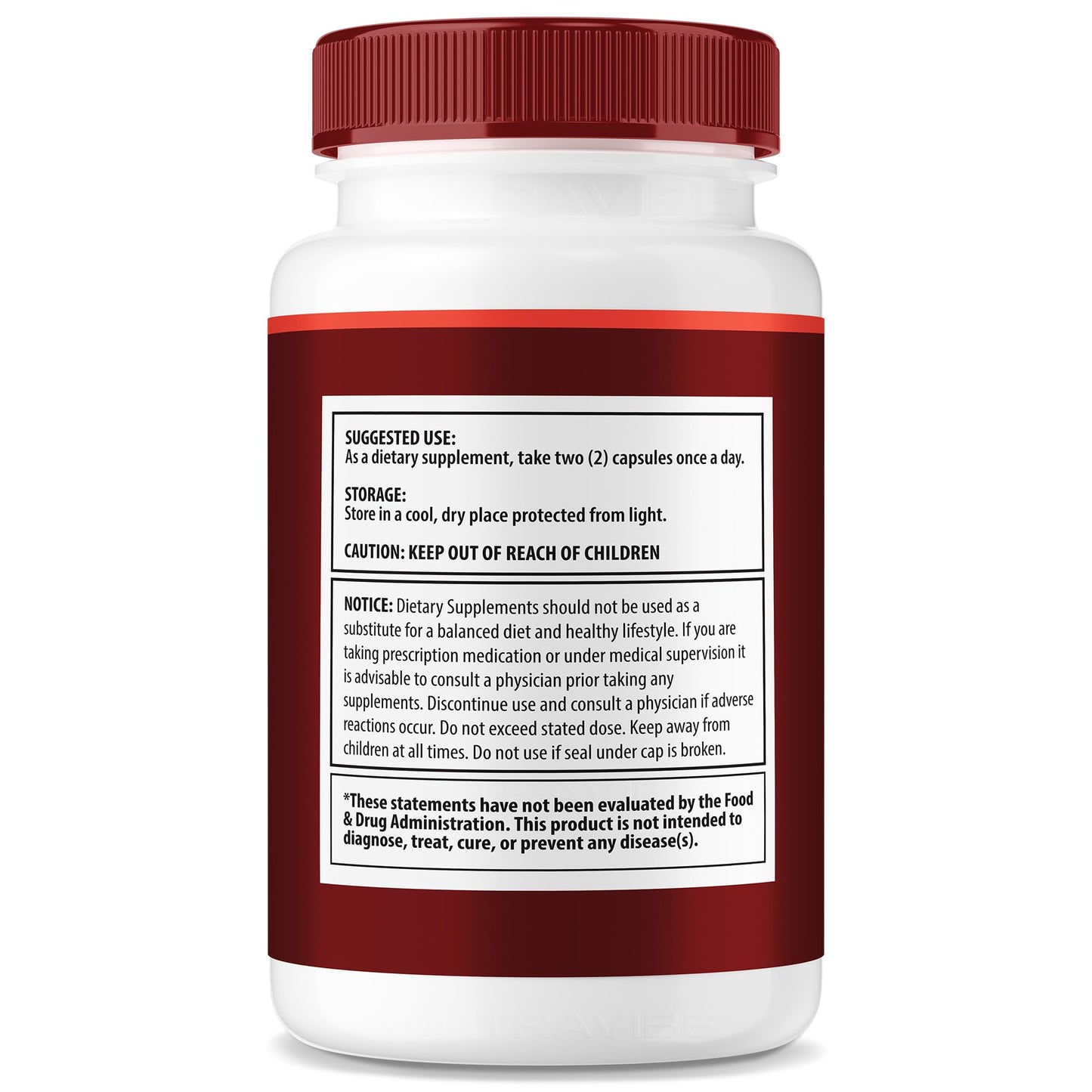 NutraVibe GL Pepper Capsules 120 Capsules