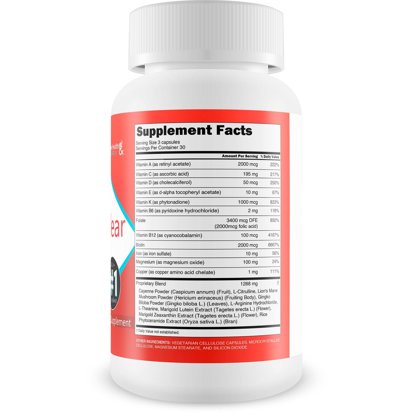 True You Health Pro VisiClear for Eyes Capsule 90 Count