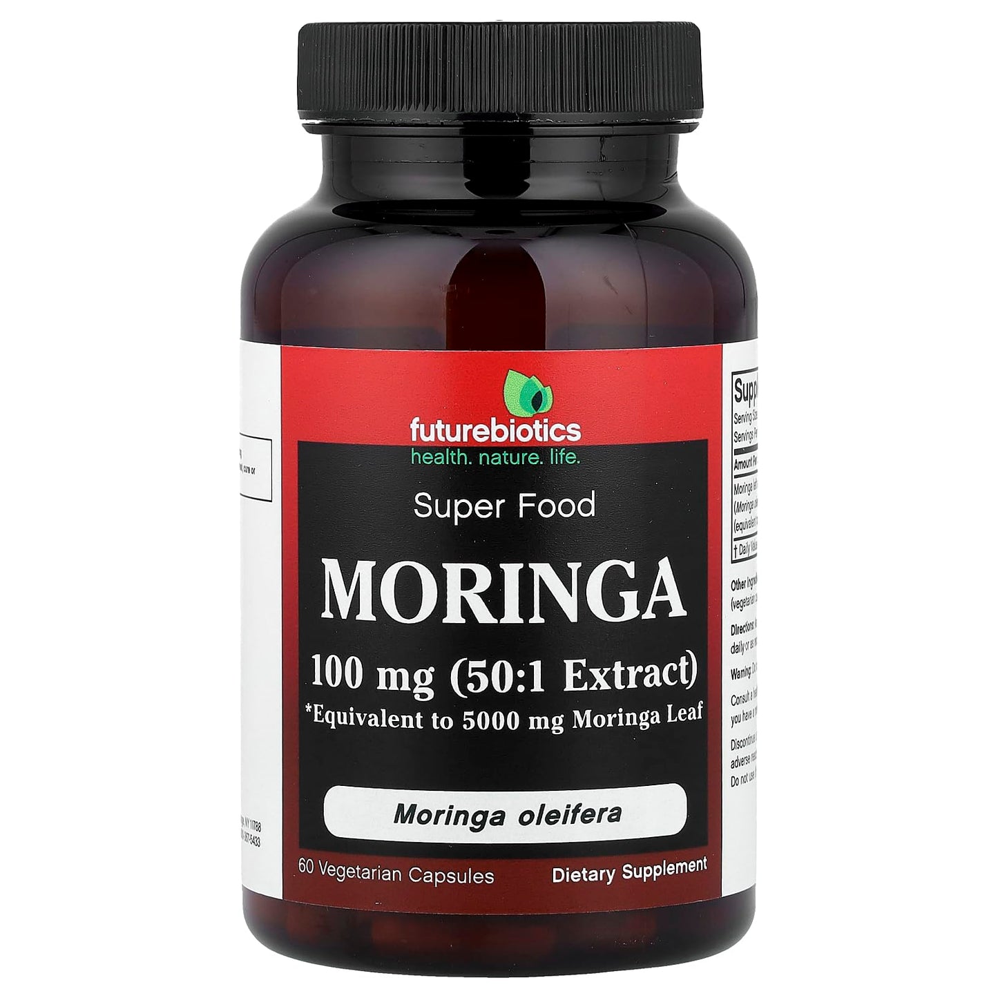 Futurebiotics Moringa 5000mg Capsules, 60 Capsules