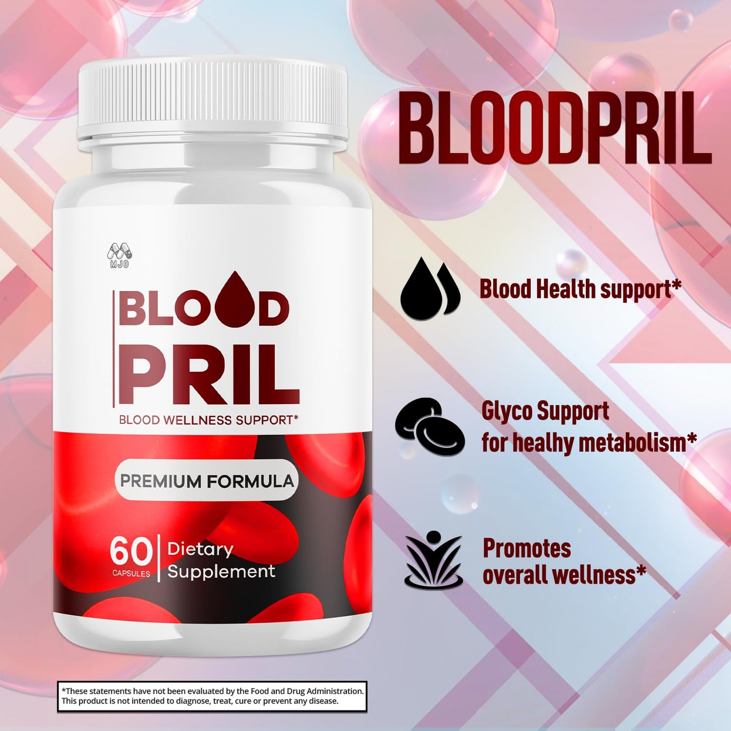 MJO BloodPril Capsules 180 Capsules