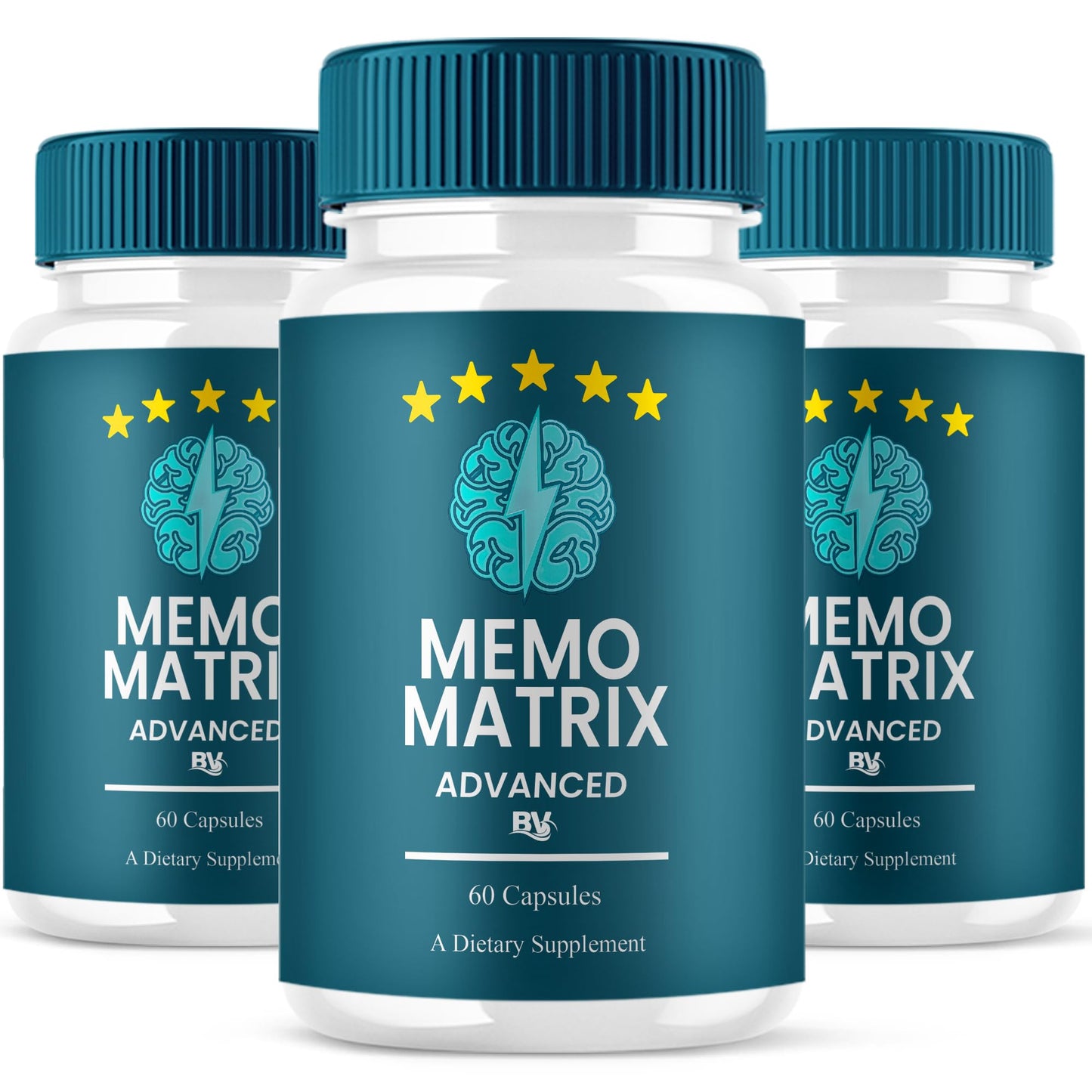 BLUE VIBE Memo Matrix Capsules MemoMatrix Premium Supplement, 180 Capsules