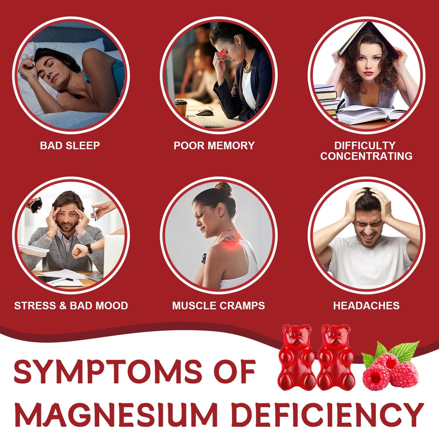 Nature's live Magnesium Glycinate Gummies 120 Count