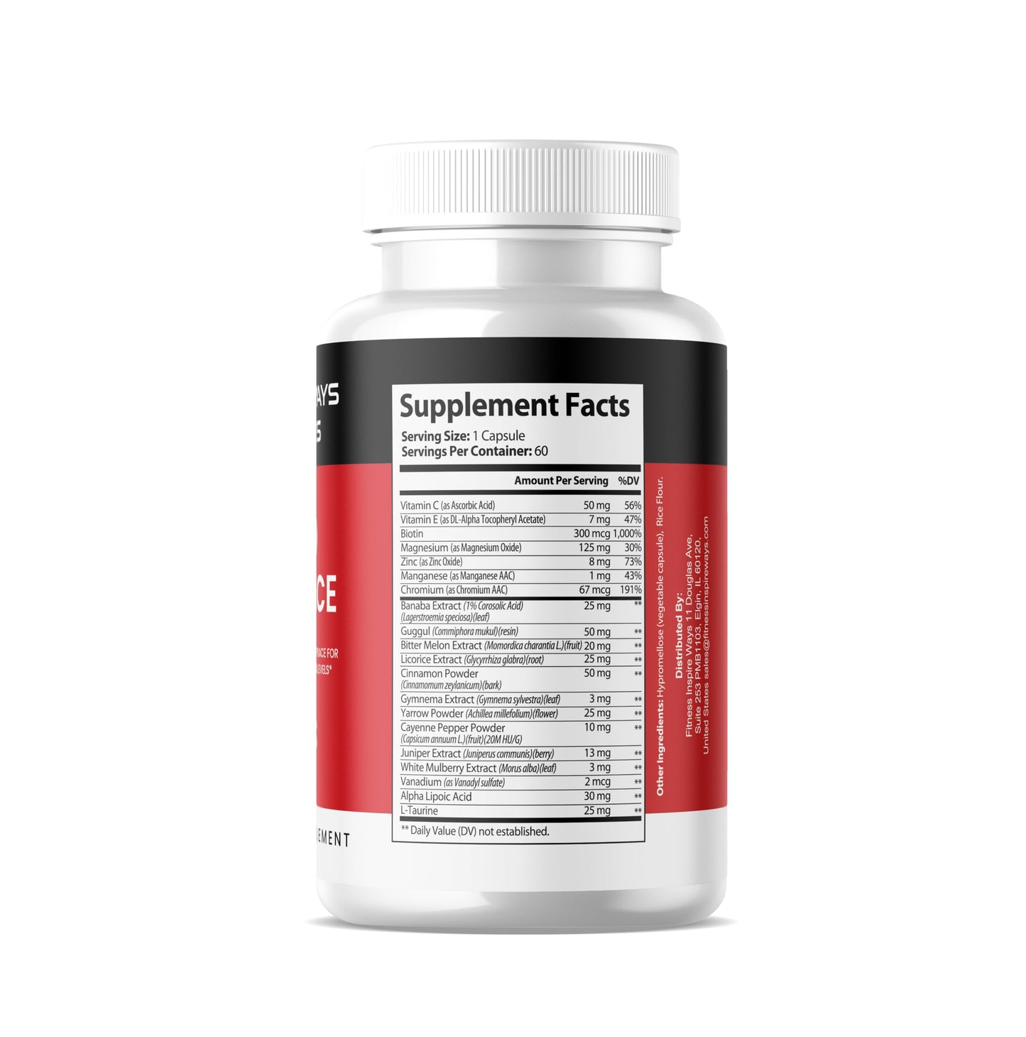 Fitness InspireWays Lyvaris Circulation Support Capsule 60 Count