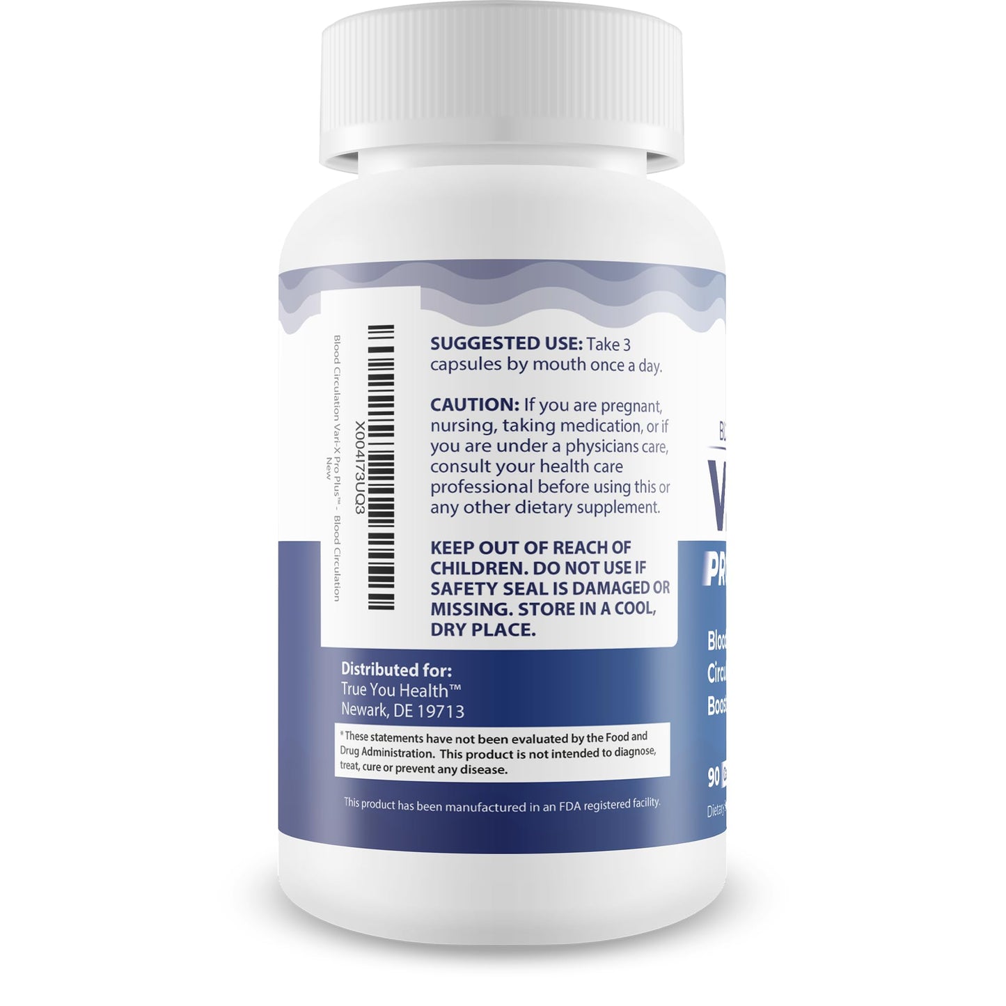 True You Health Blood Circulation Vari-X Pro Plus Capsule 90 Count