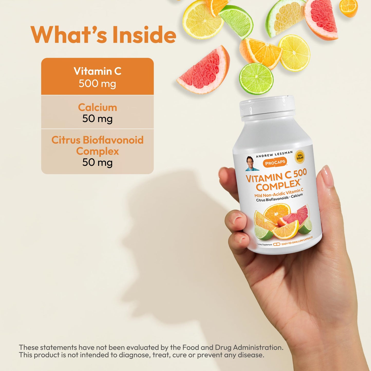 ANDREW LESSMAN Vitamin C 500 Complex 720 Capsules