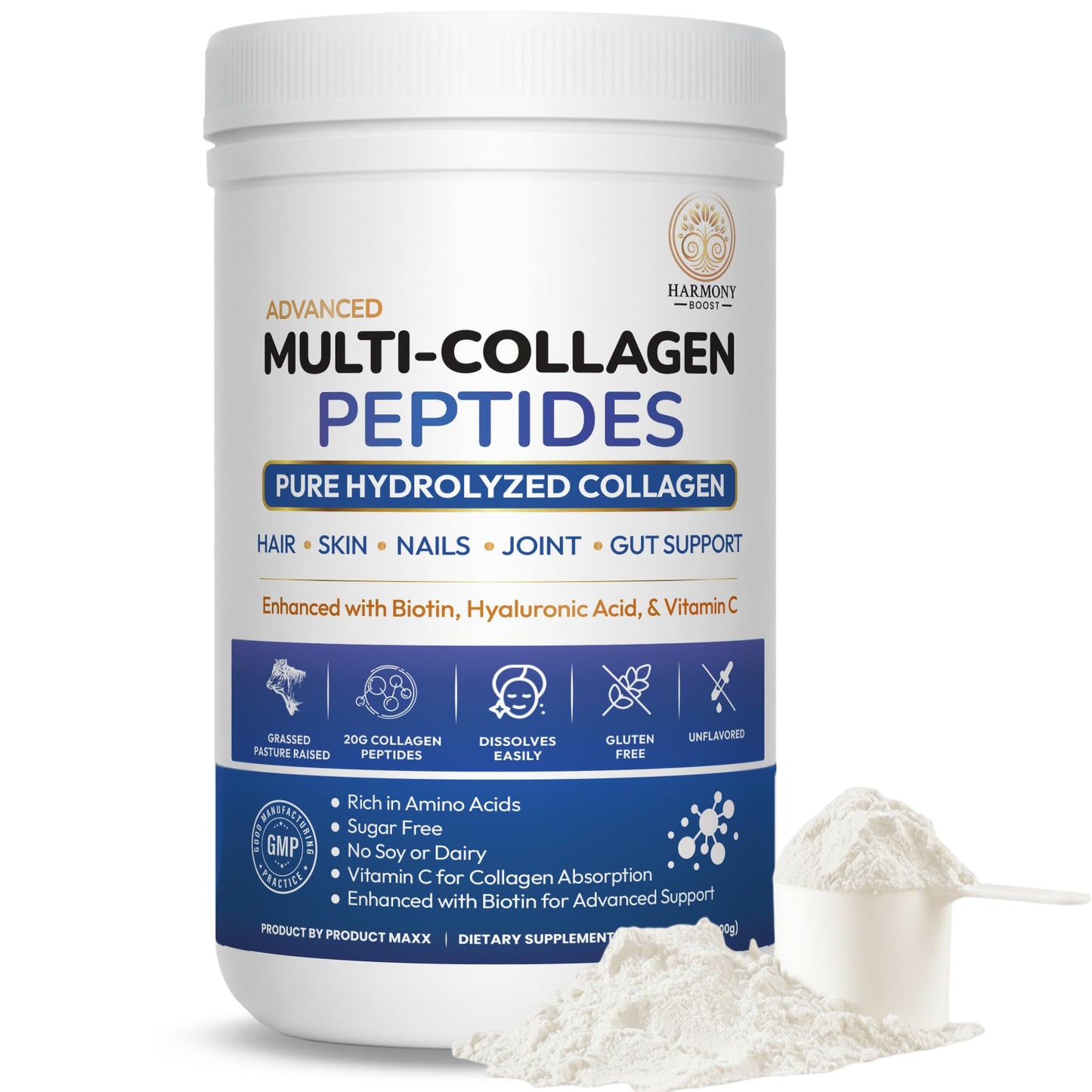 Product Maxx Multi Collagen Peptides Powder 1.1 lb