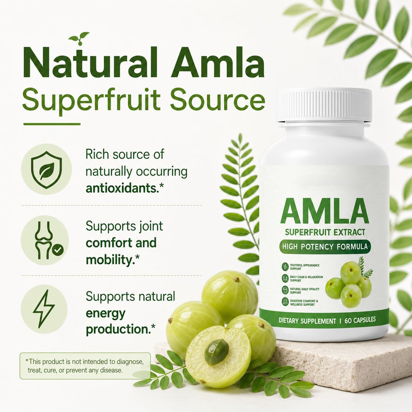 Alevia Organic Amla Capsule 1 Count