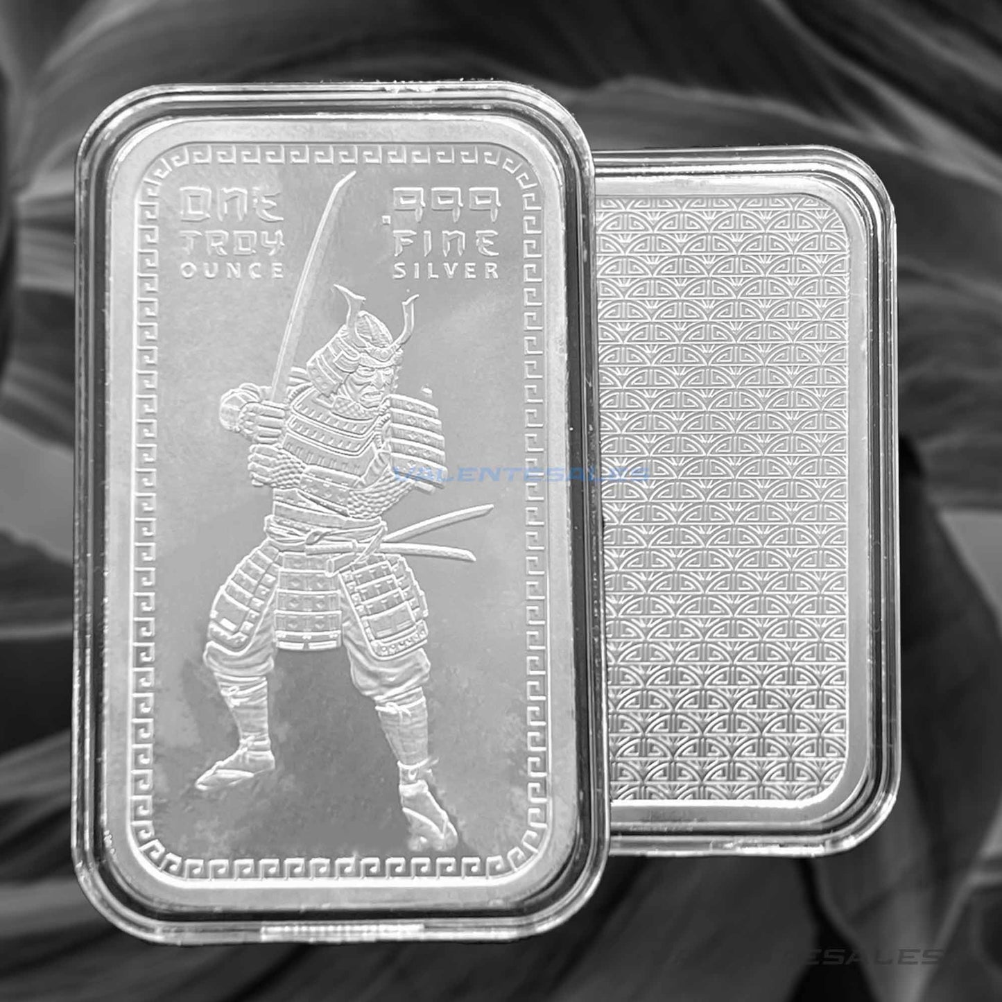 Generic Samurai Warrior Rectangle Bar 1 oz