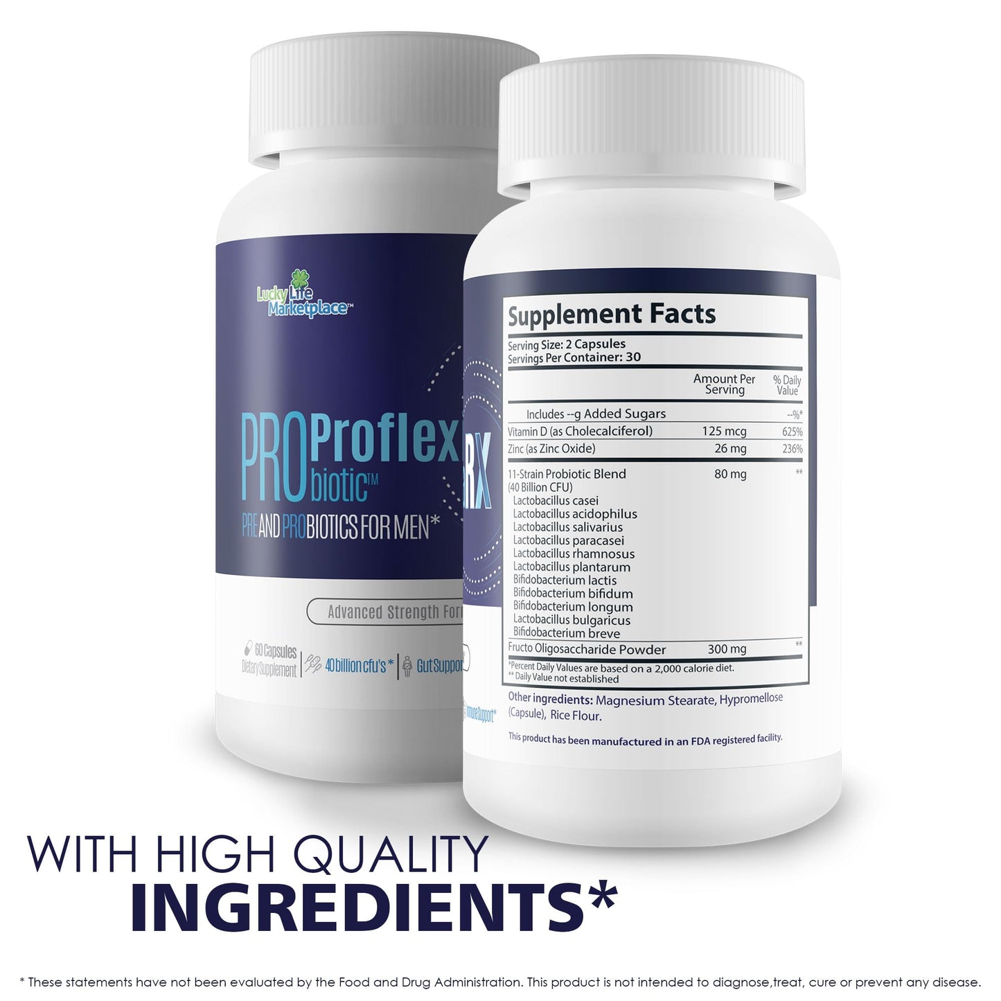 Generic Probiotic Proflexia Rx Male Formula Capsule, 1 Count