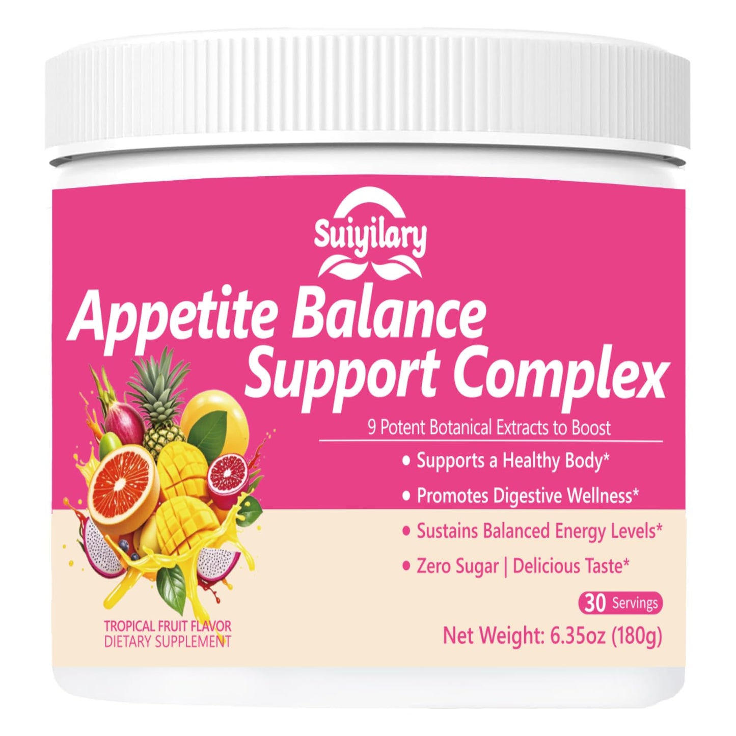 Suiyilary GLP-1 Booster Supplement Powder 6.35 Ounce