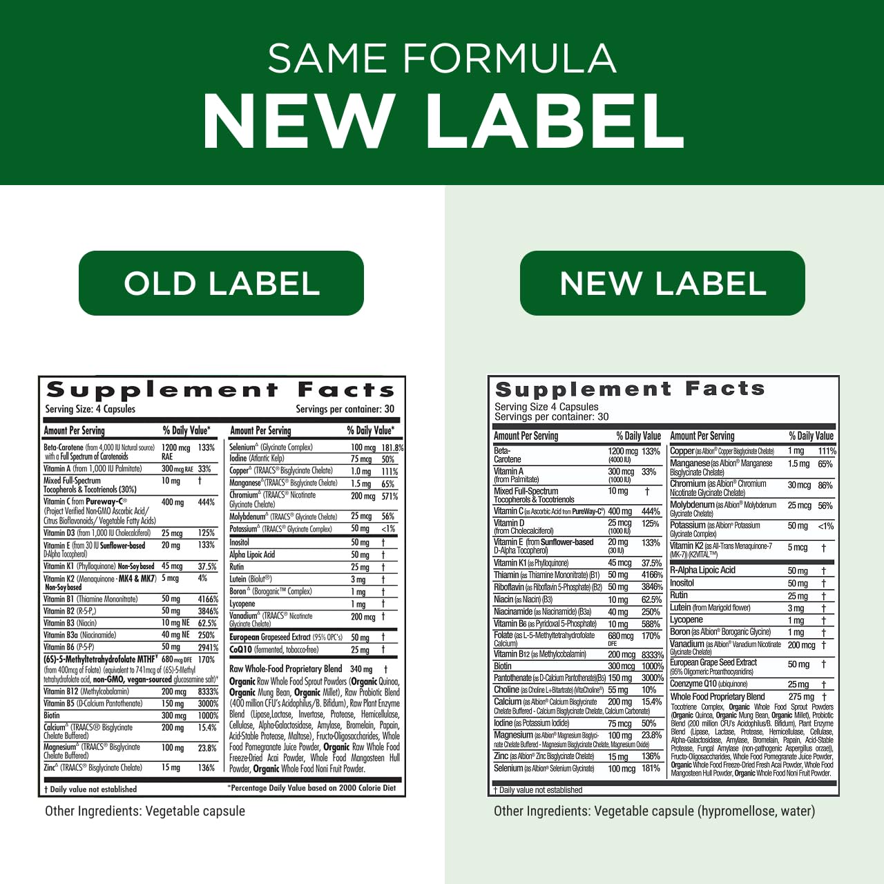 Emerald Labs Complete Clinical Multi - Multivitamin with Methylated Folate, Vitamin D3, Digestive Enzymes & More for Gut Health, Immune Support & More, 120 Capsules