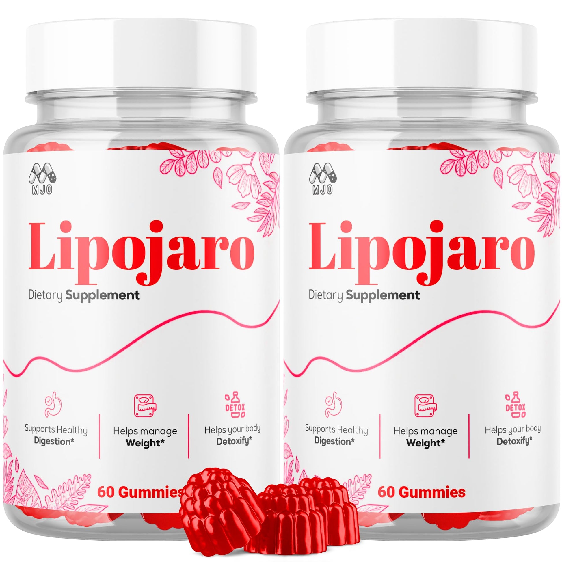 MJO LipoJaro Gummies 120 Gummies